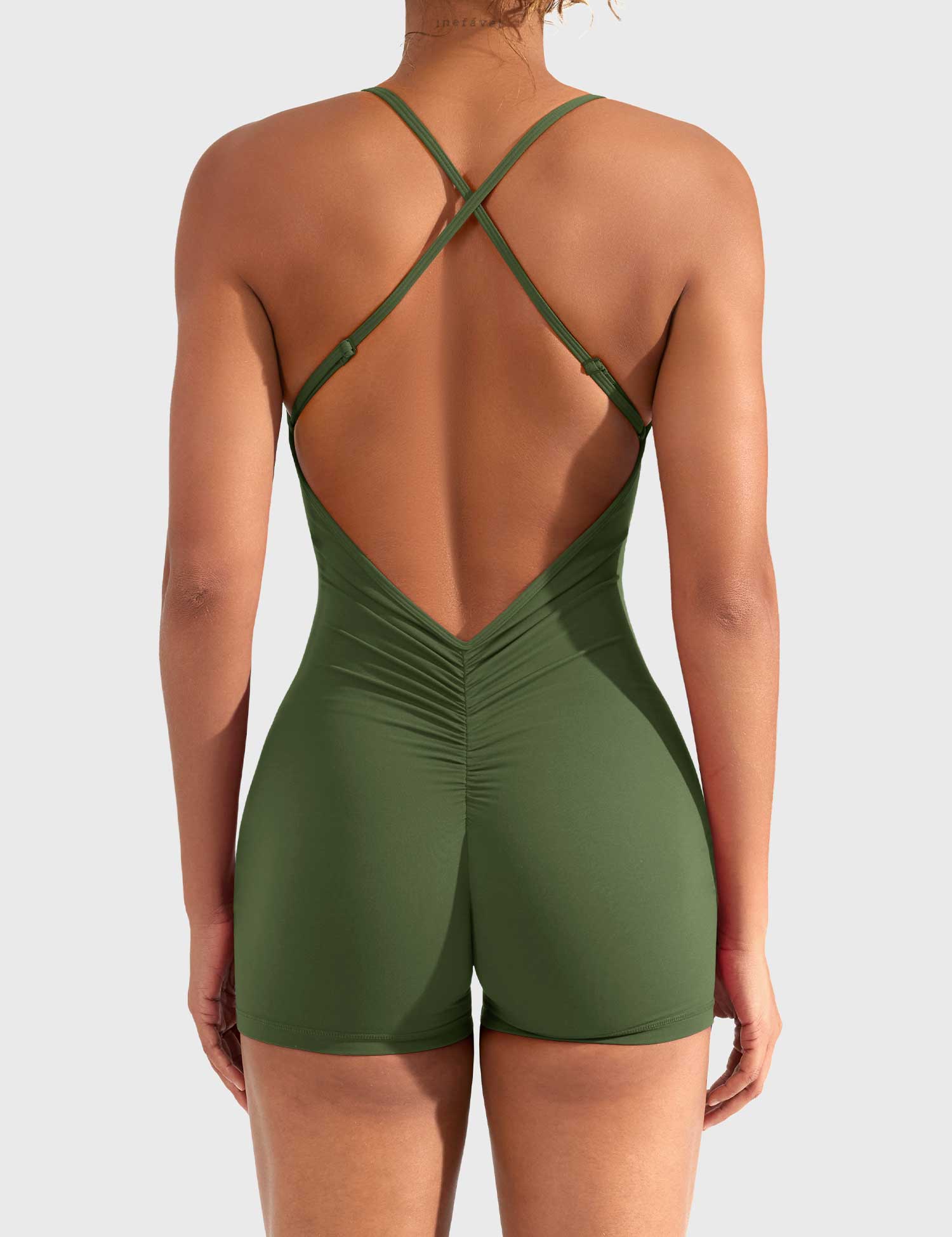 YGLEO Liza V-Back Romper