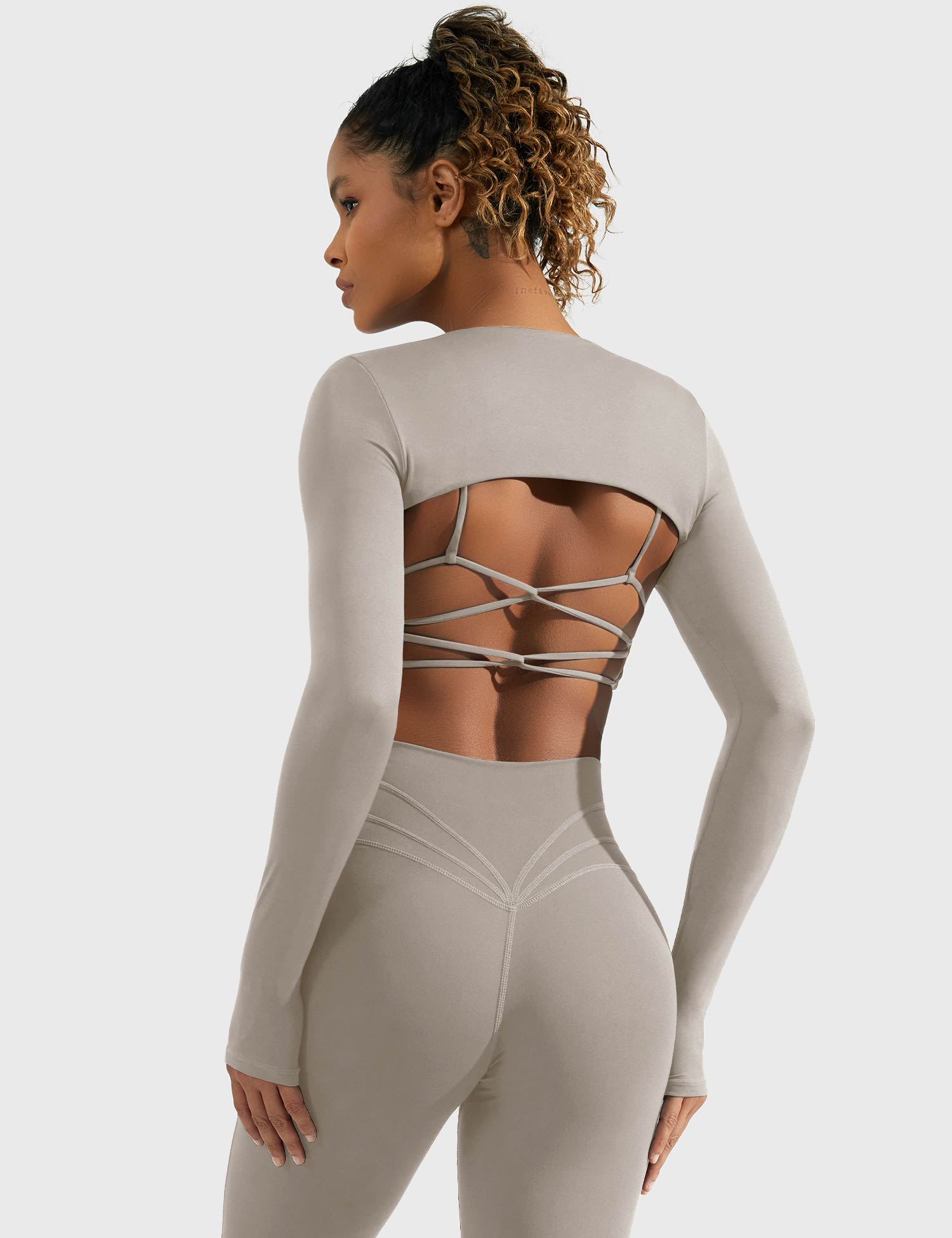 YGLEO Crissy Long Sleeve Bolero Shrug
