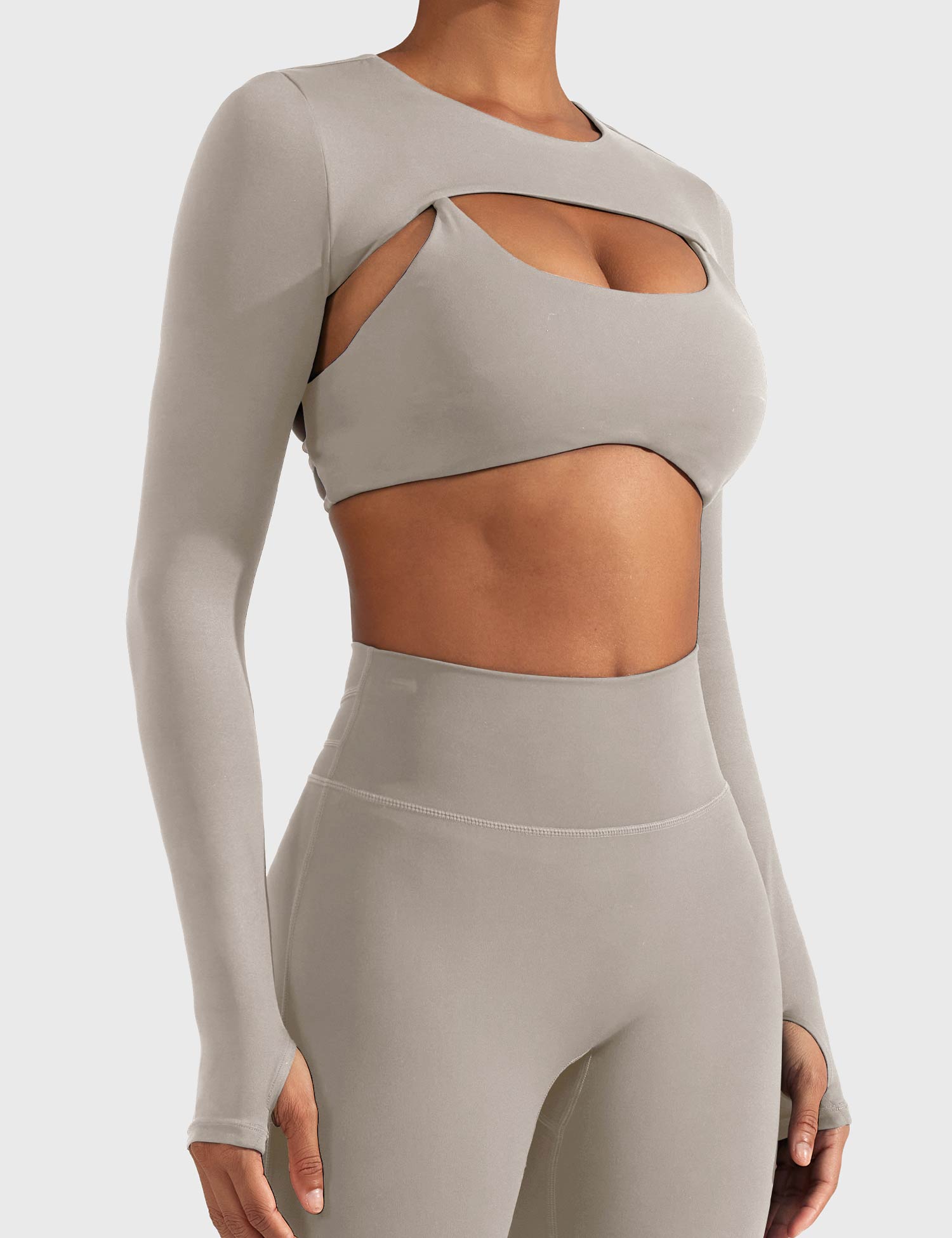 YGLEO Crissy Long Sleeve Bolero Shrug