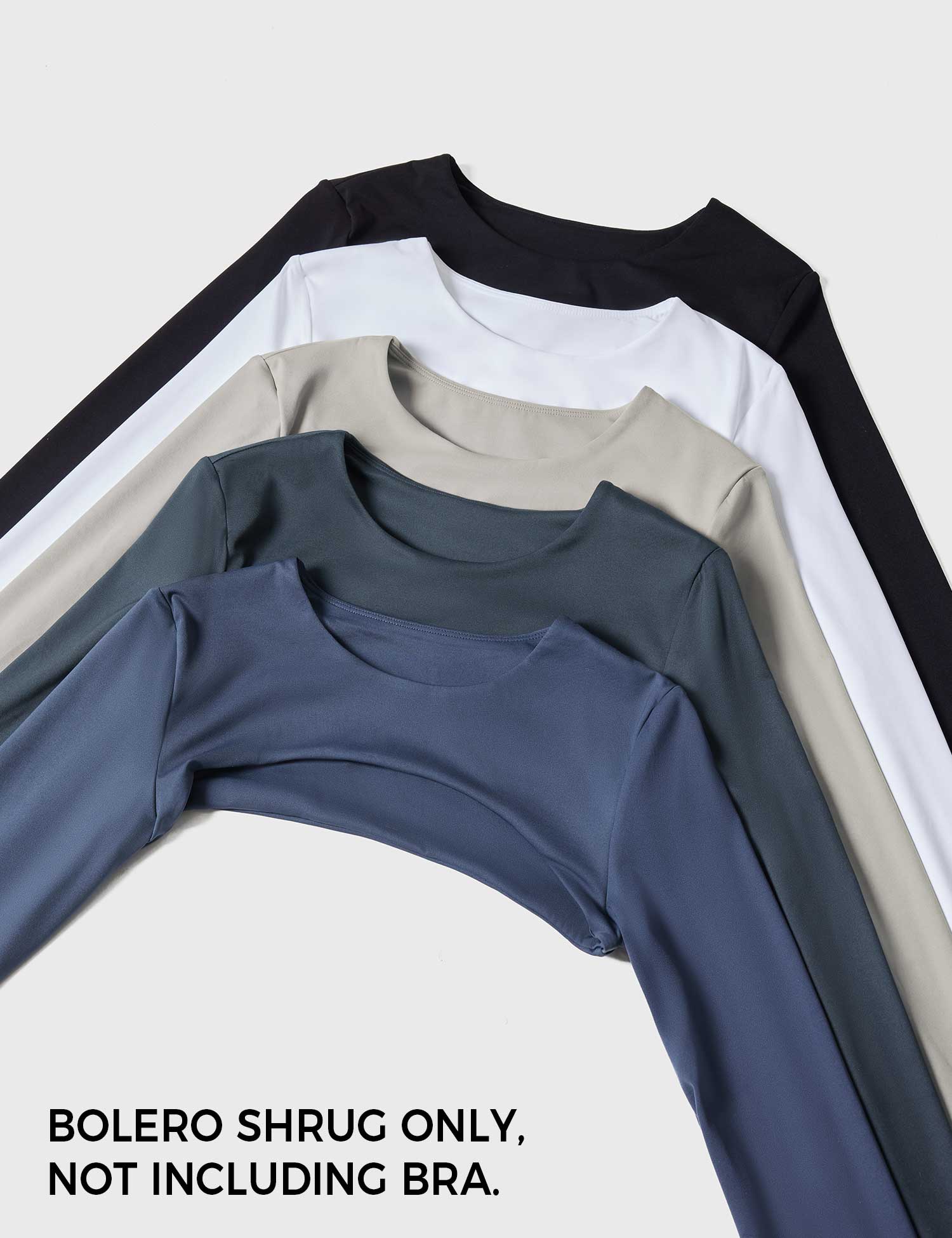 YGLEO Crissy Long Sleeve Bolero Shrug
