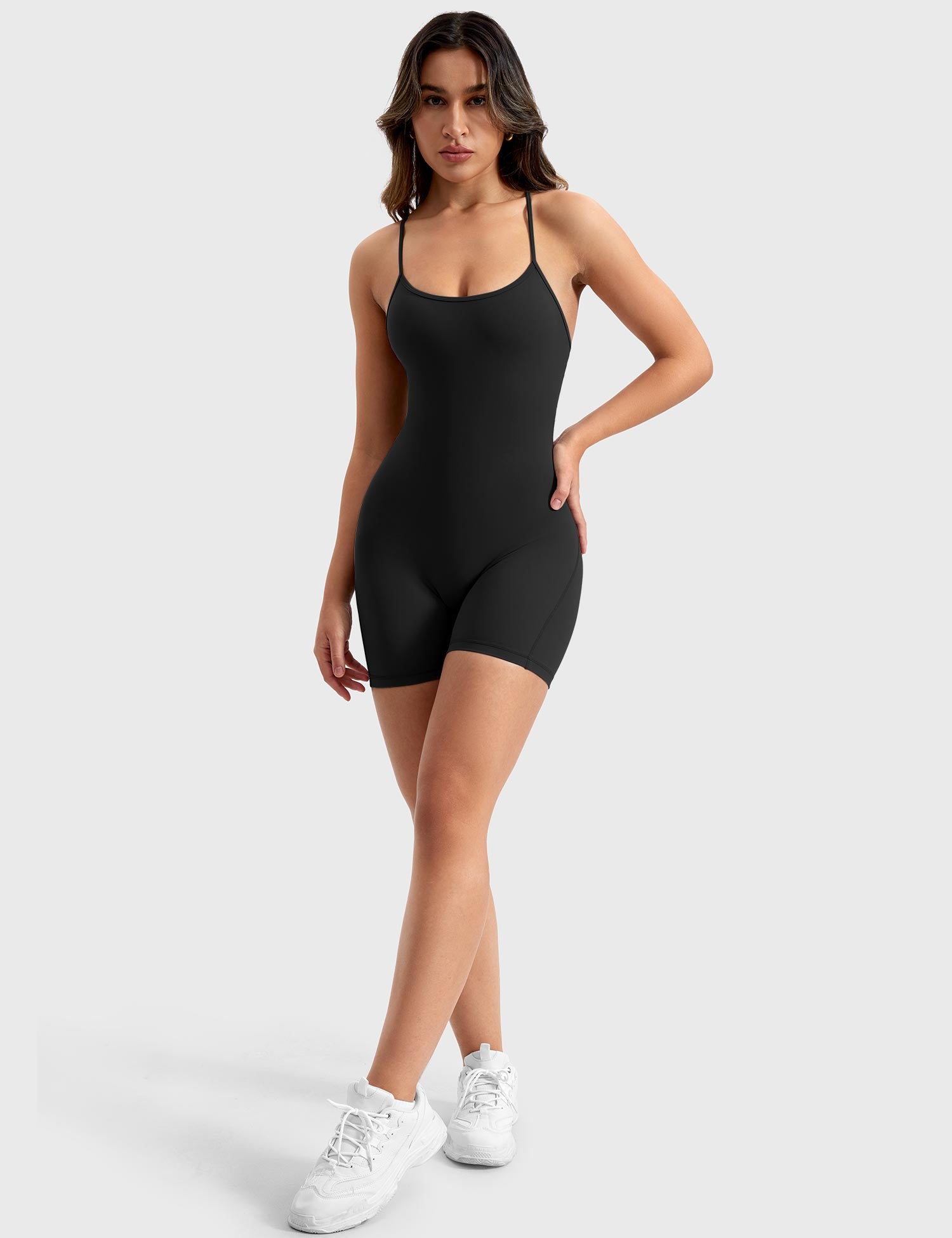 YGLEO Vais U-Neck Romper