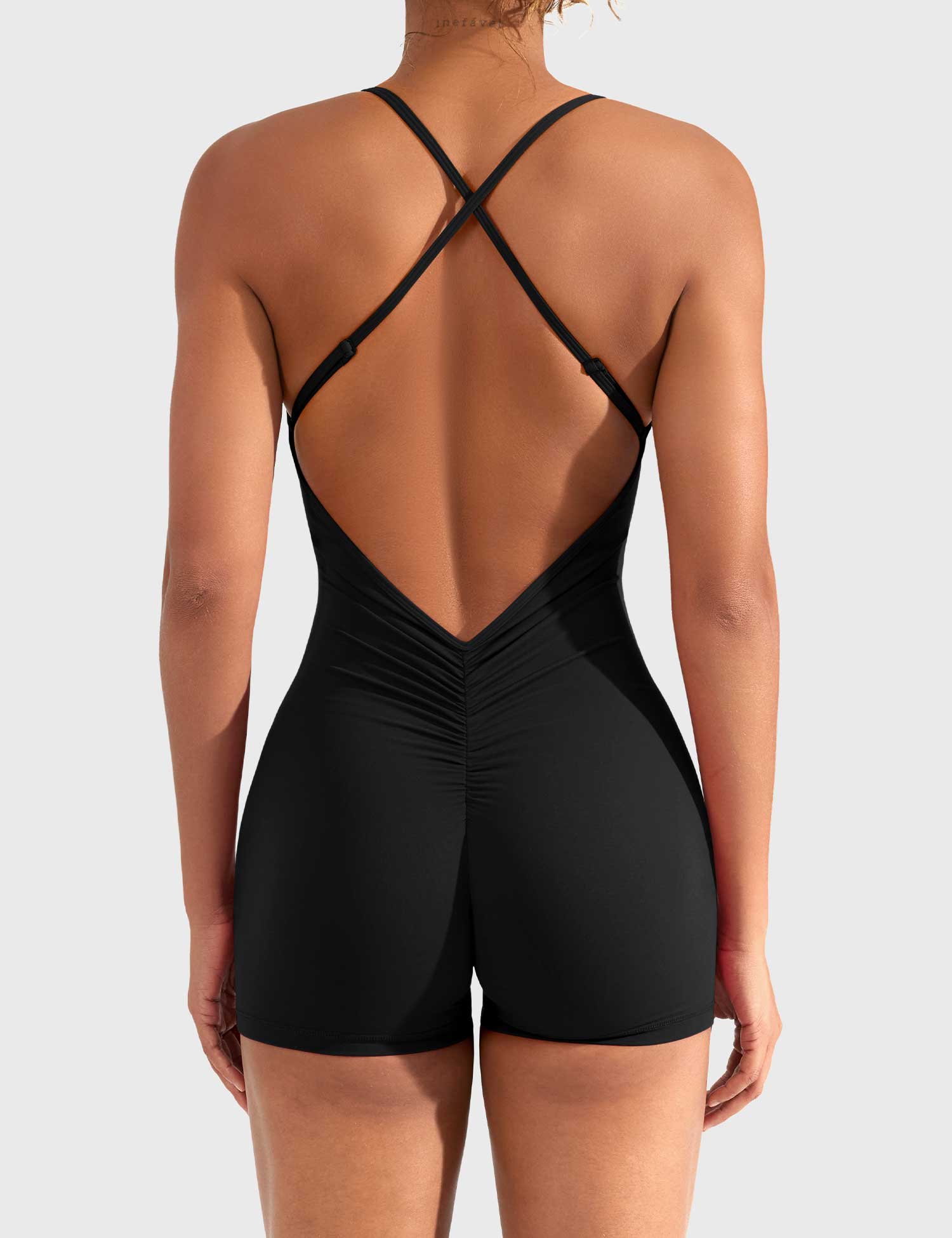 YGLEO Liza V-Back Romper