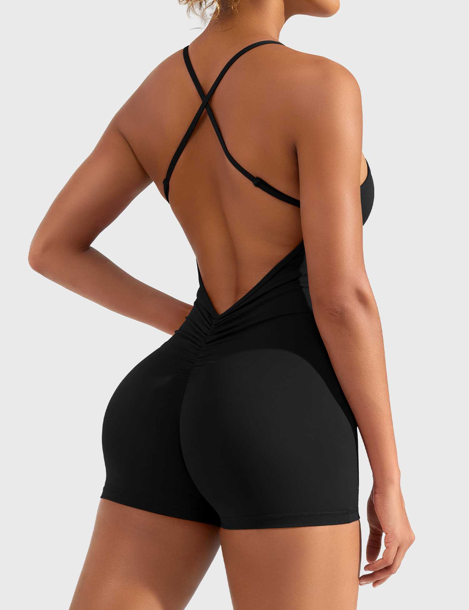 YGLEO Liza V-Back Romper