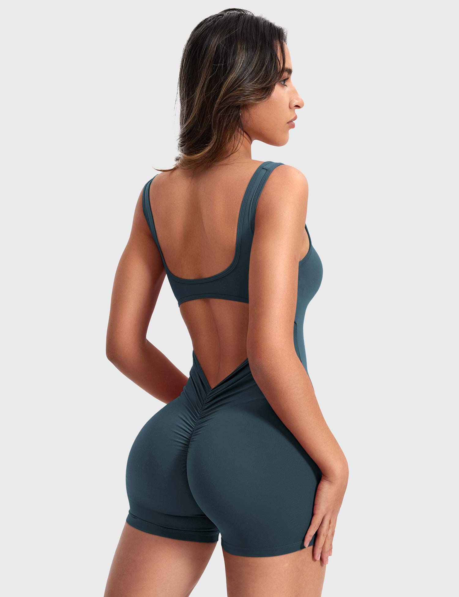 YGLEO Lizvette V-Back Romper
