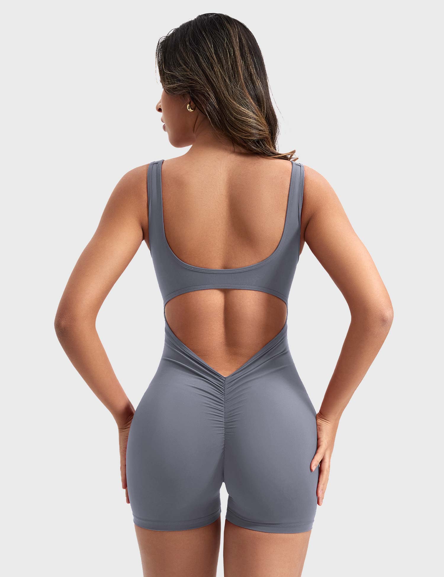 YGLEO Lizvette V-Back Romper
