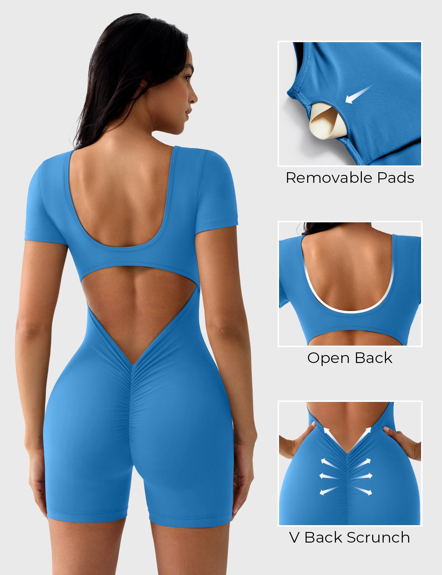 YGLEO Lizvette Short Sleeves Romper