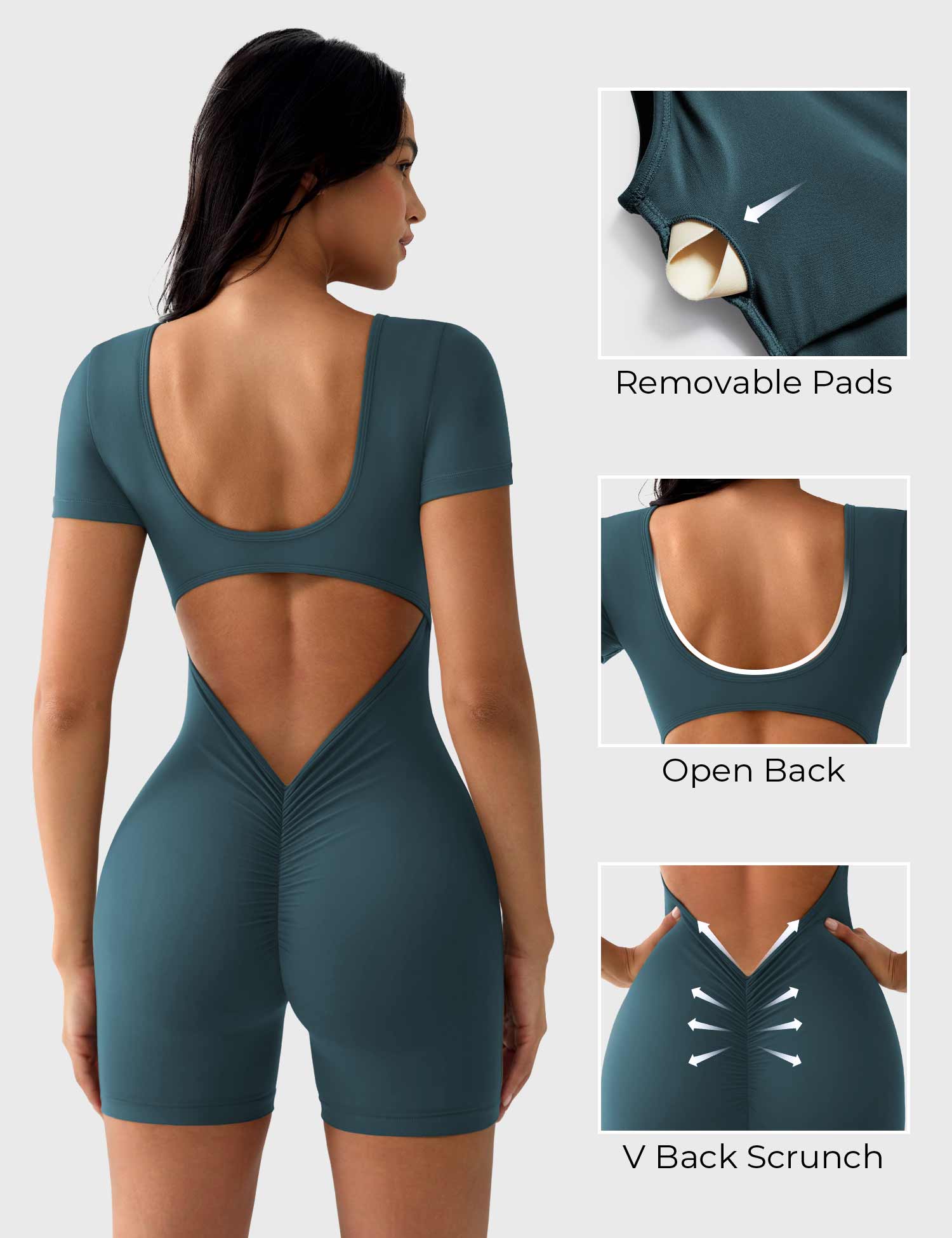 YGLEO Lizvette Short Sleeves Romper