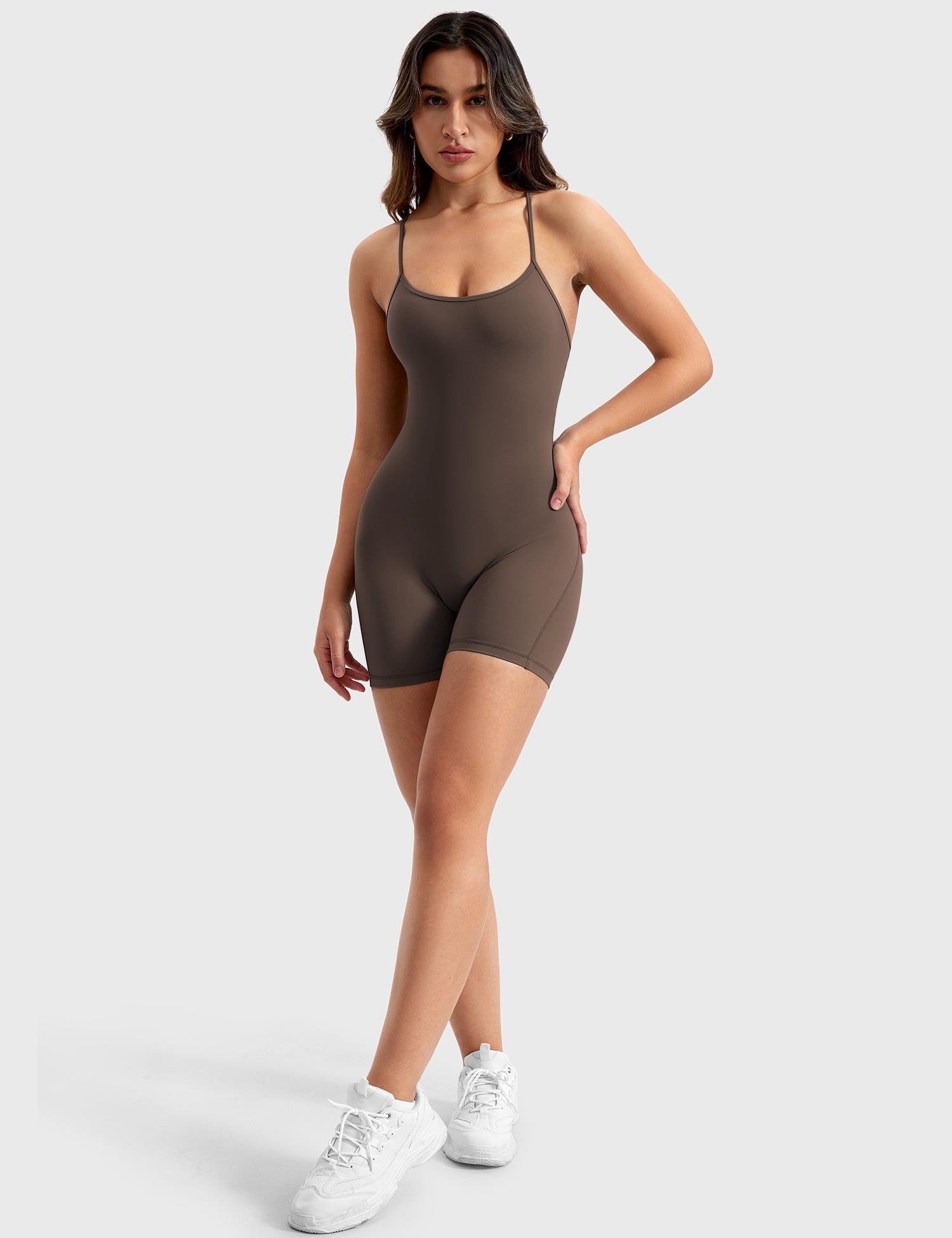 YGLEO Vais U-Neck Romper