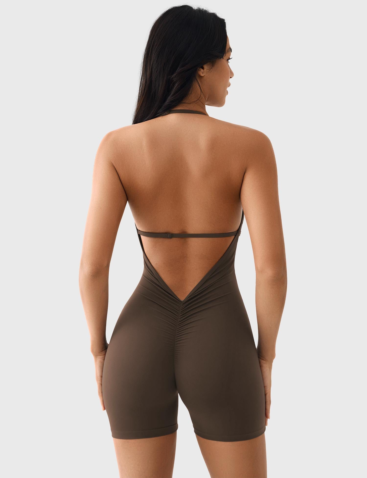 YGLEO Taylor V Neck Backless Romper