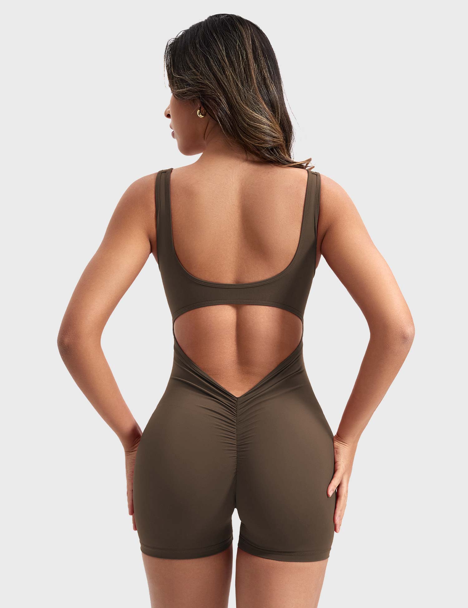 YGLEO Lizvette V-Back Romper