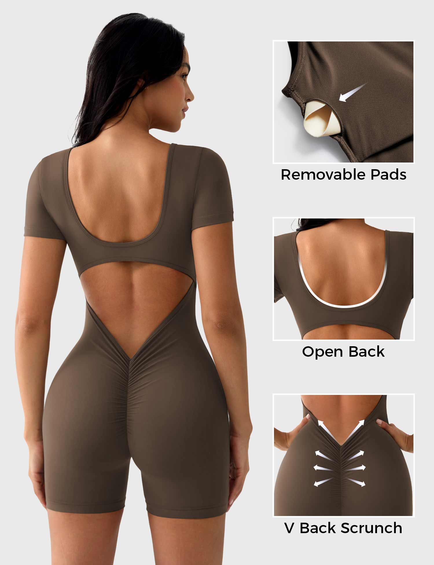 YGLEO Lizvette Short Sleeves Romper