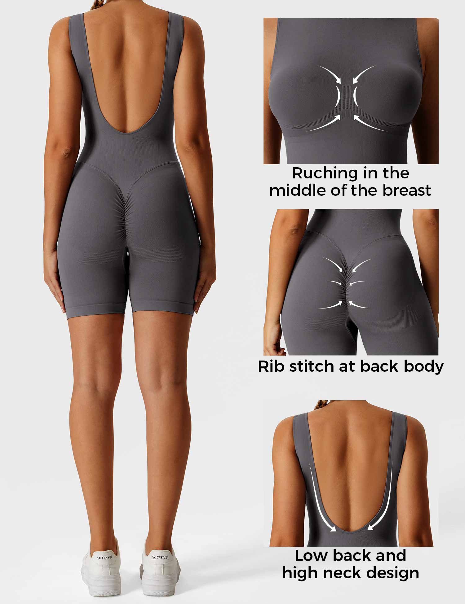 YGLEO Swanky Seamless Romper