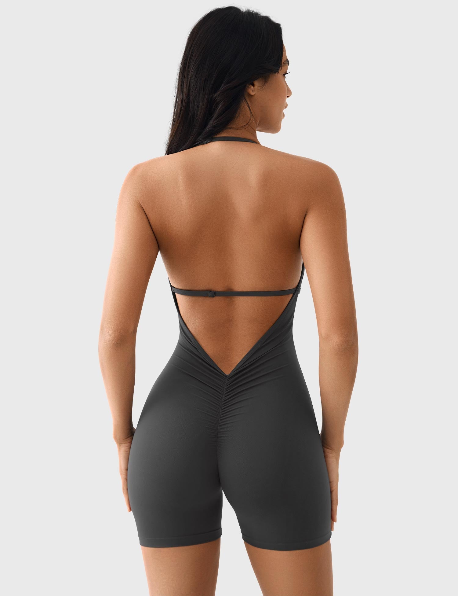 YGLEO Taylor V Neck Backless Romper