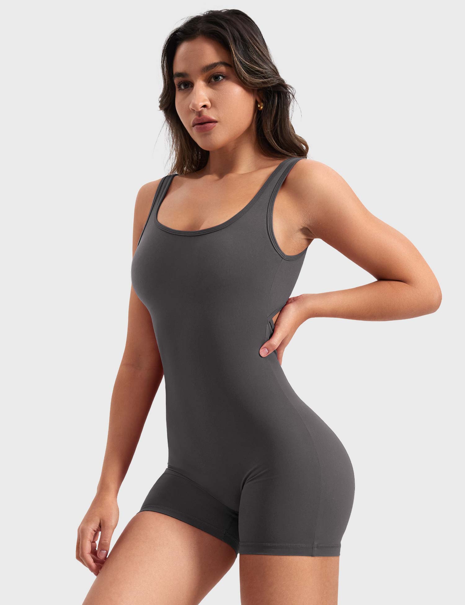 YGLEO Lizvette V-Back Romper