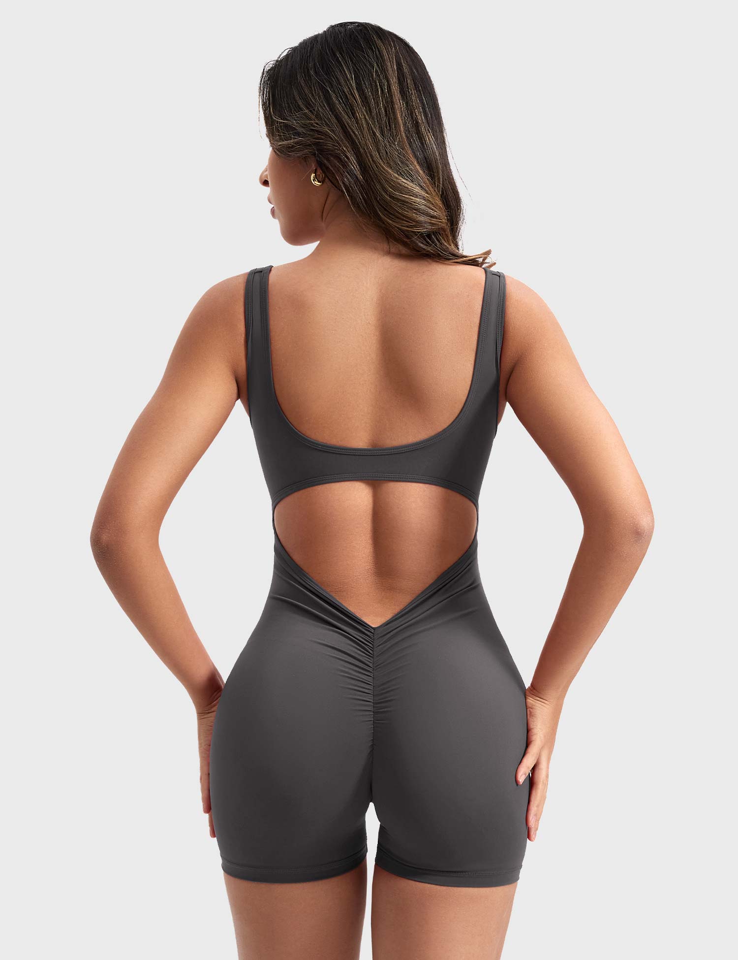 YGLEO Lizvette V-Back Romper