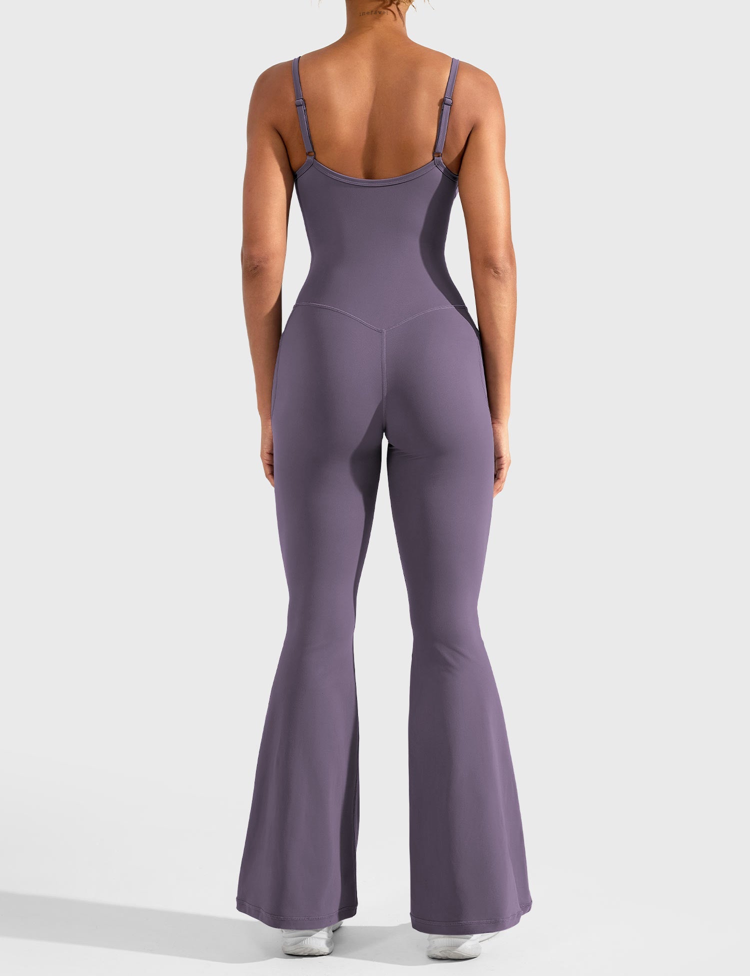 YGLEO Mena Flared Jumpsuit with Side Pockets