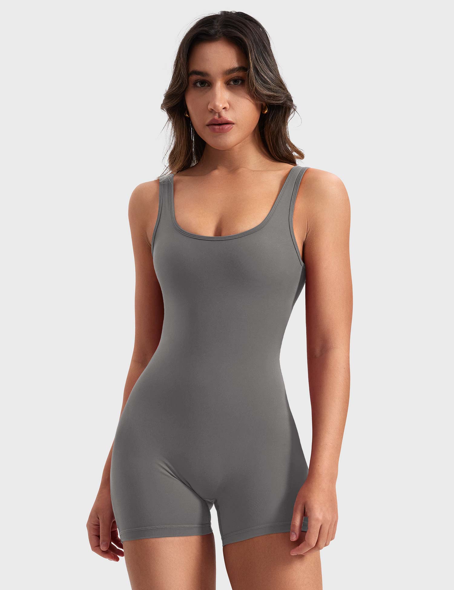 YGLEO Lizvette V-Back Romper