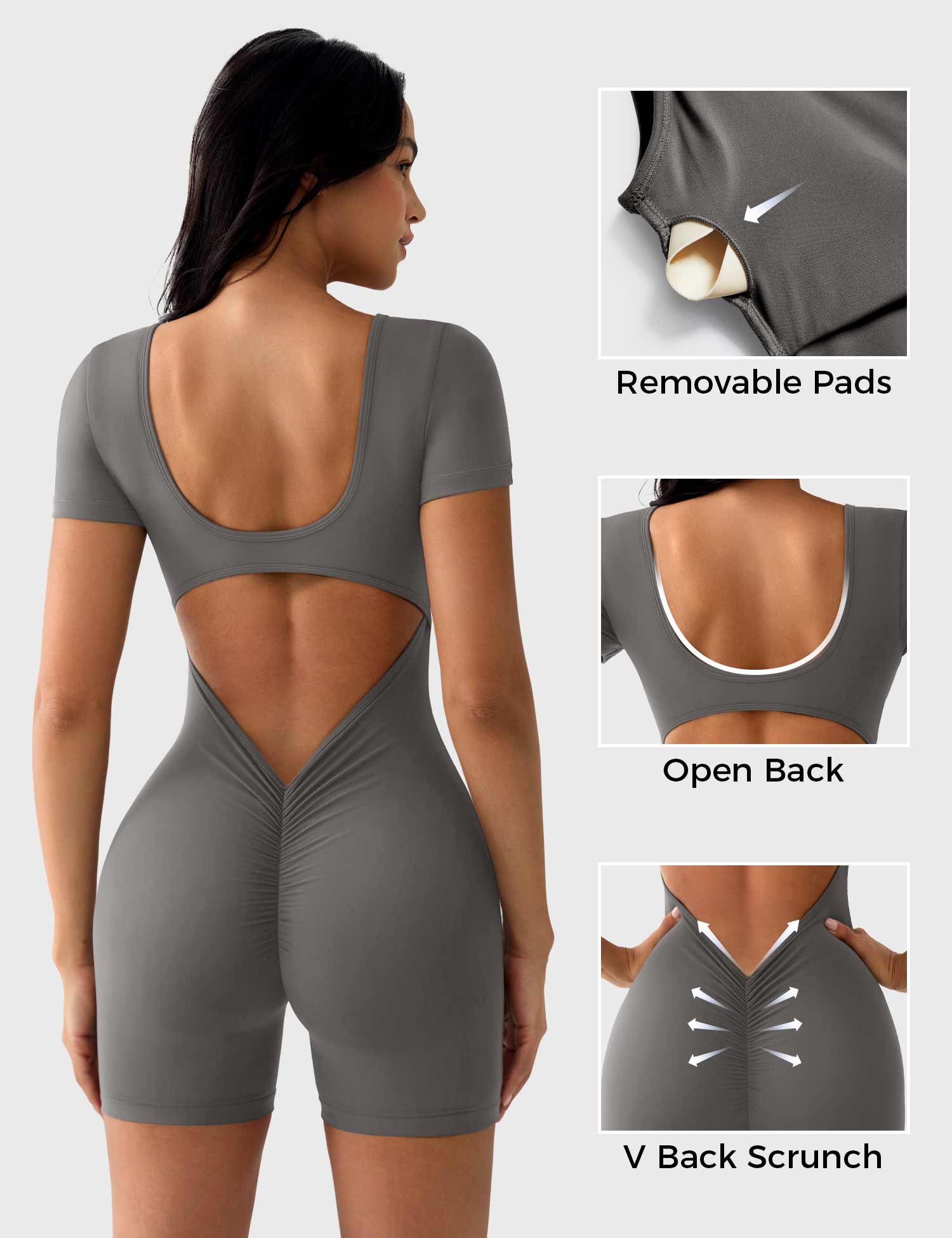 YGLEO Lizvette Short Sleeves Romper