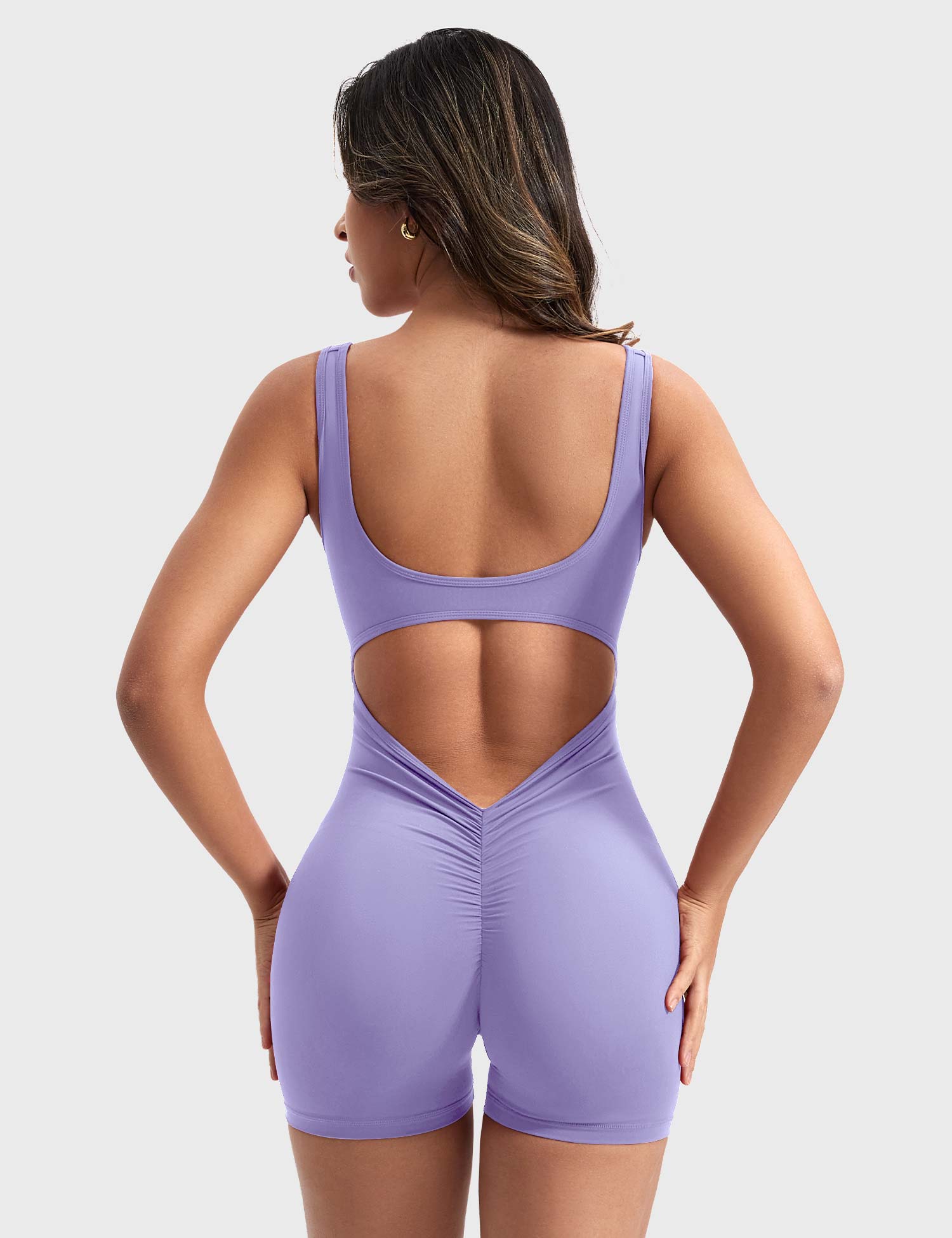 YGLEO Lizvette V-Back Romper