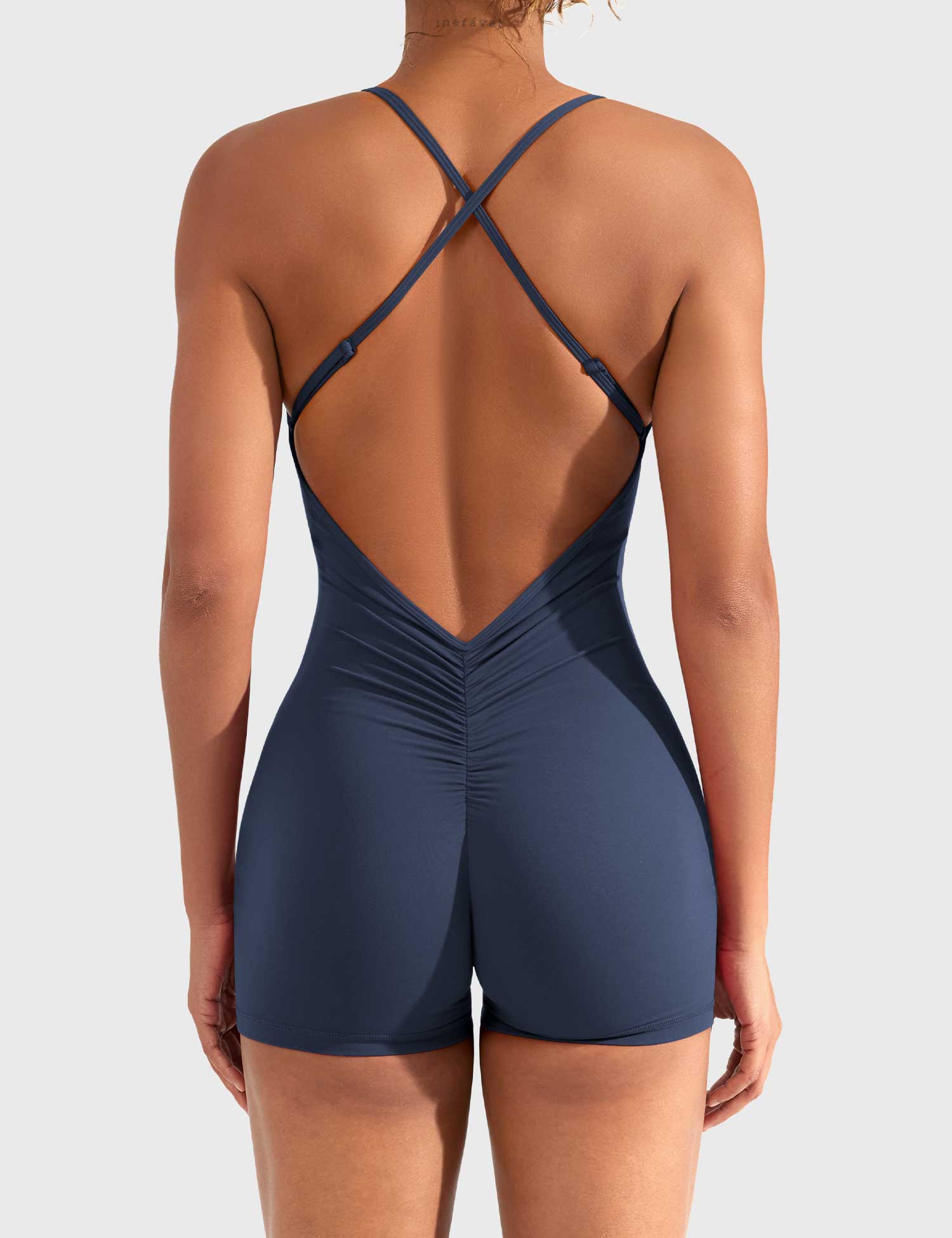 YGLEO Liza V-Back Romper