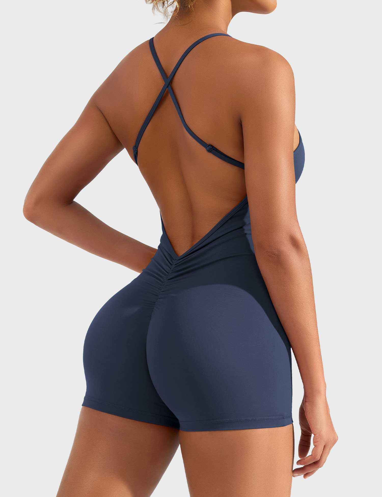 YGLEO Liza V-Back Romper