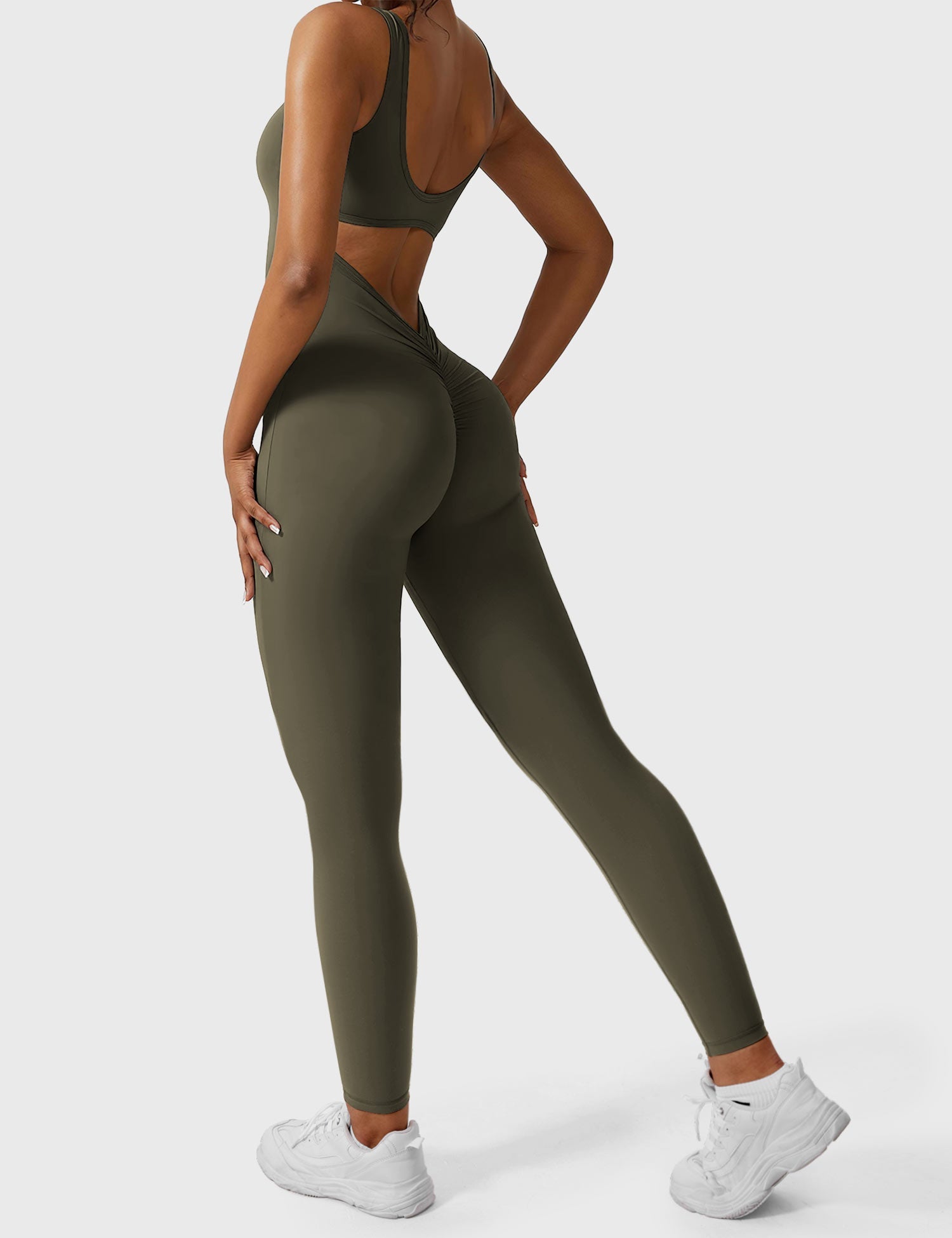 YGLEO Lizvette V-Back Jumpsuit