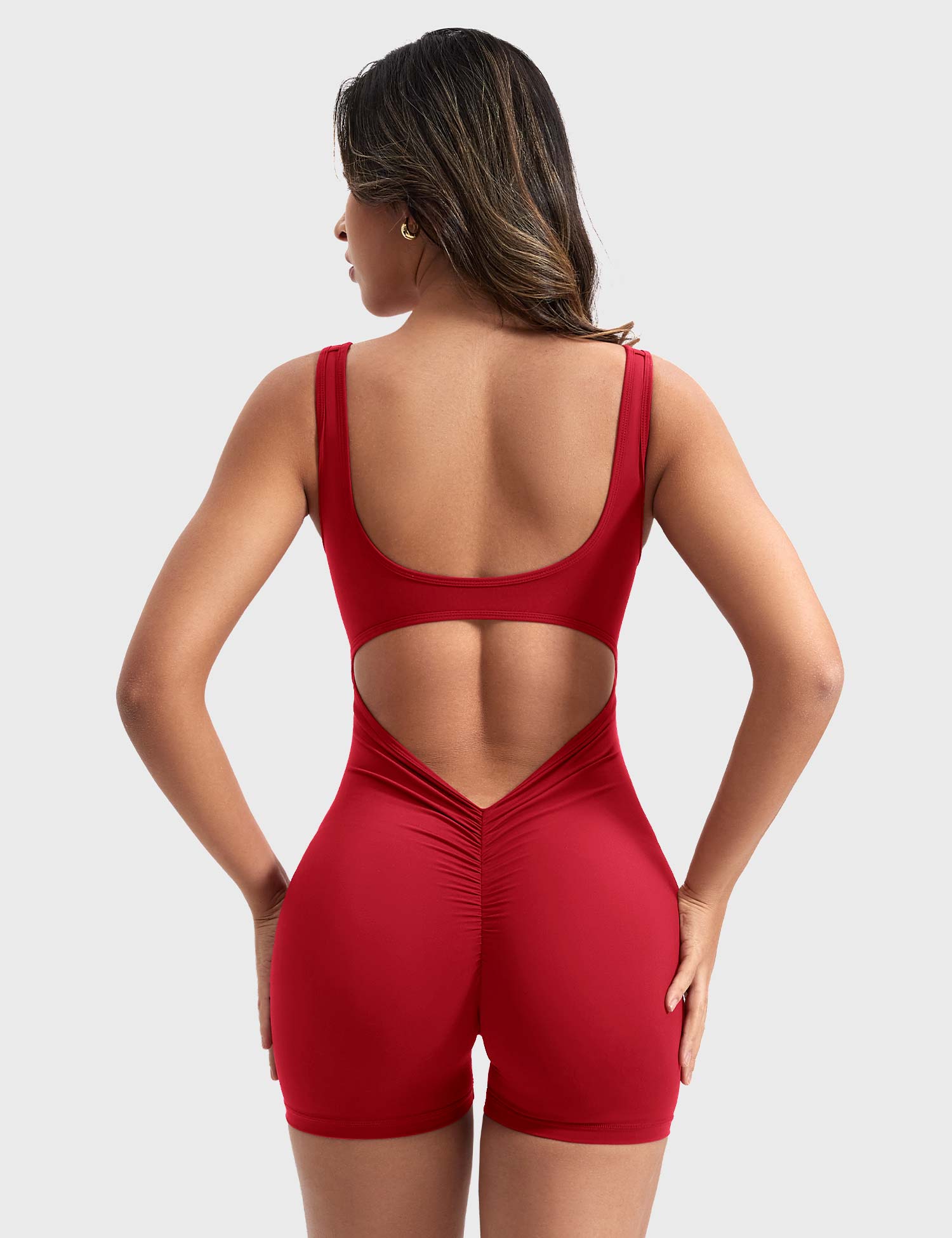 YGLEO Lizvette V-Back Romper