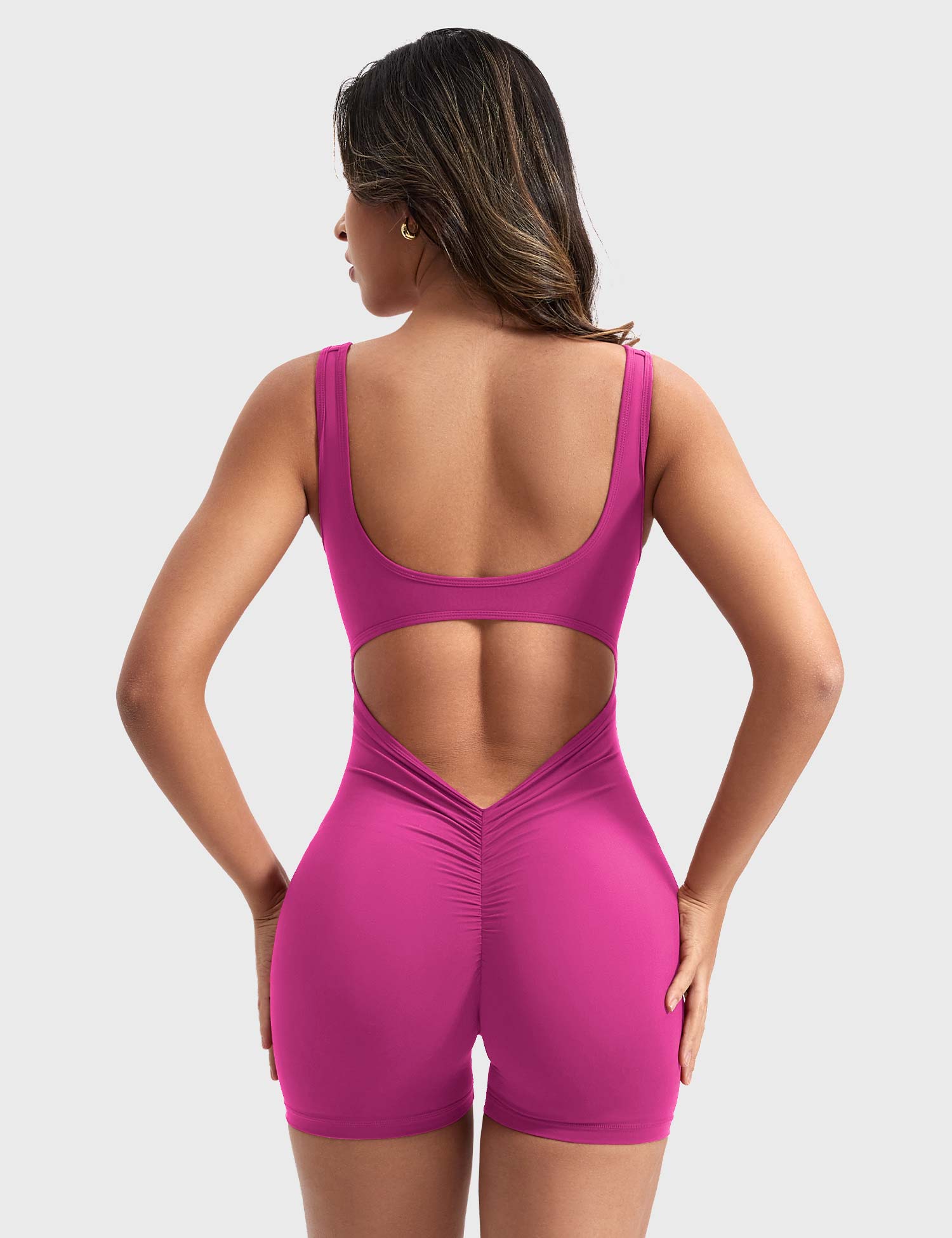 YGLEO Lizvette V-Back Romper
