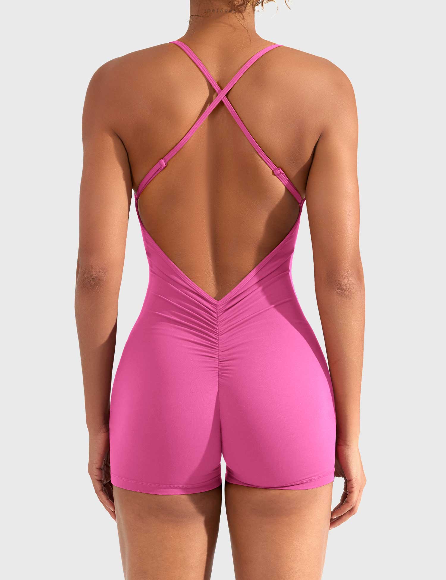 YGLEO Liza V-Back Romper