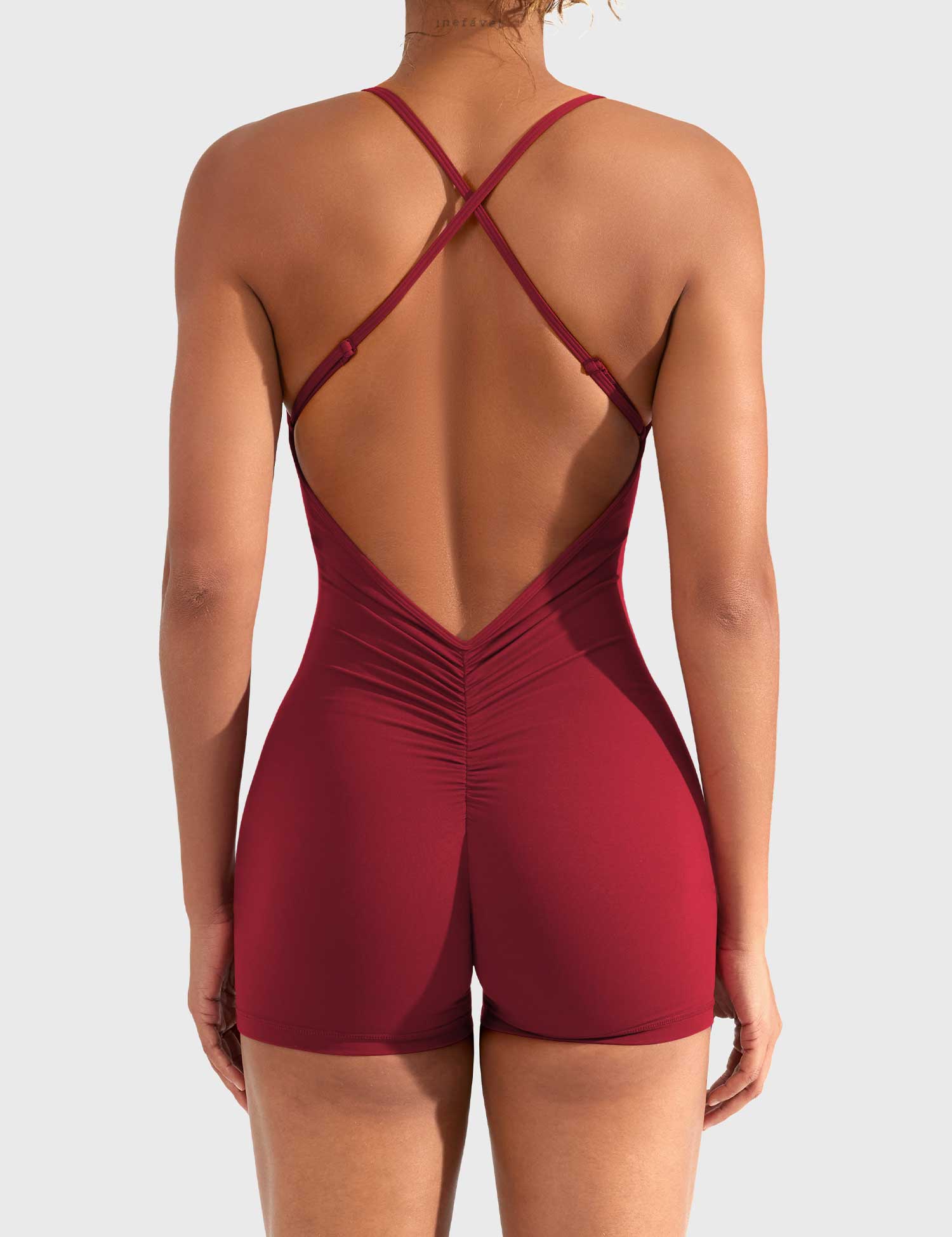 YGLEO Liza V-Back Romper