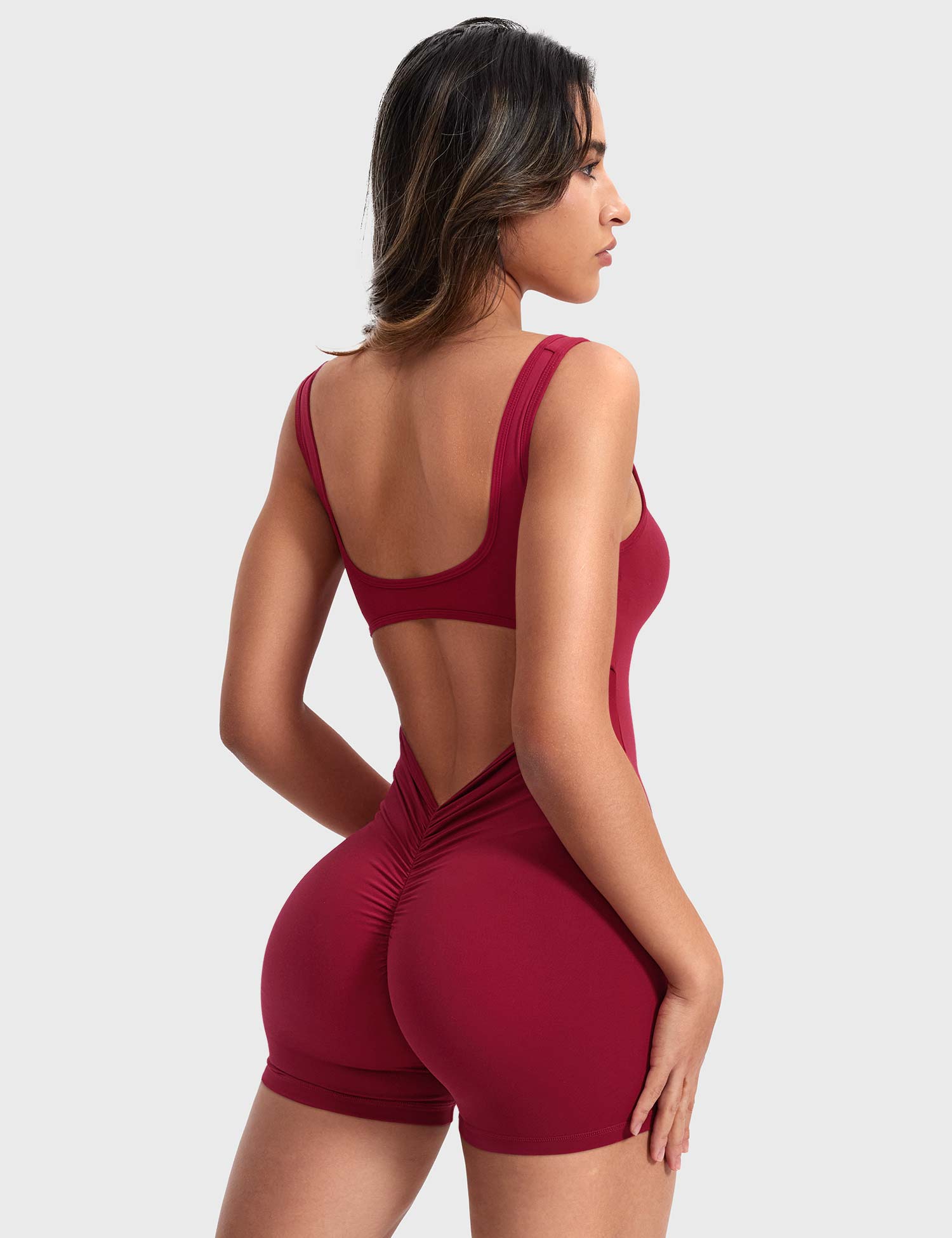 YGLEO Lizvette V-Back Romper