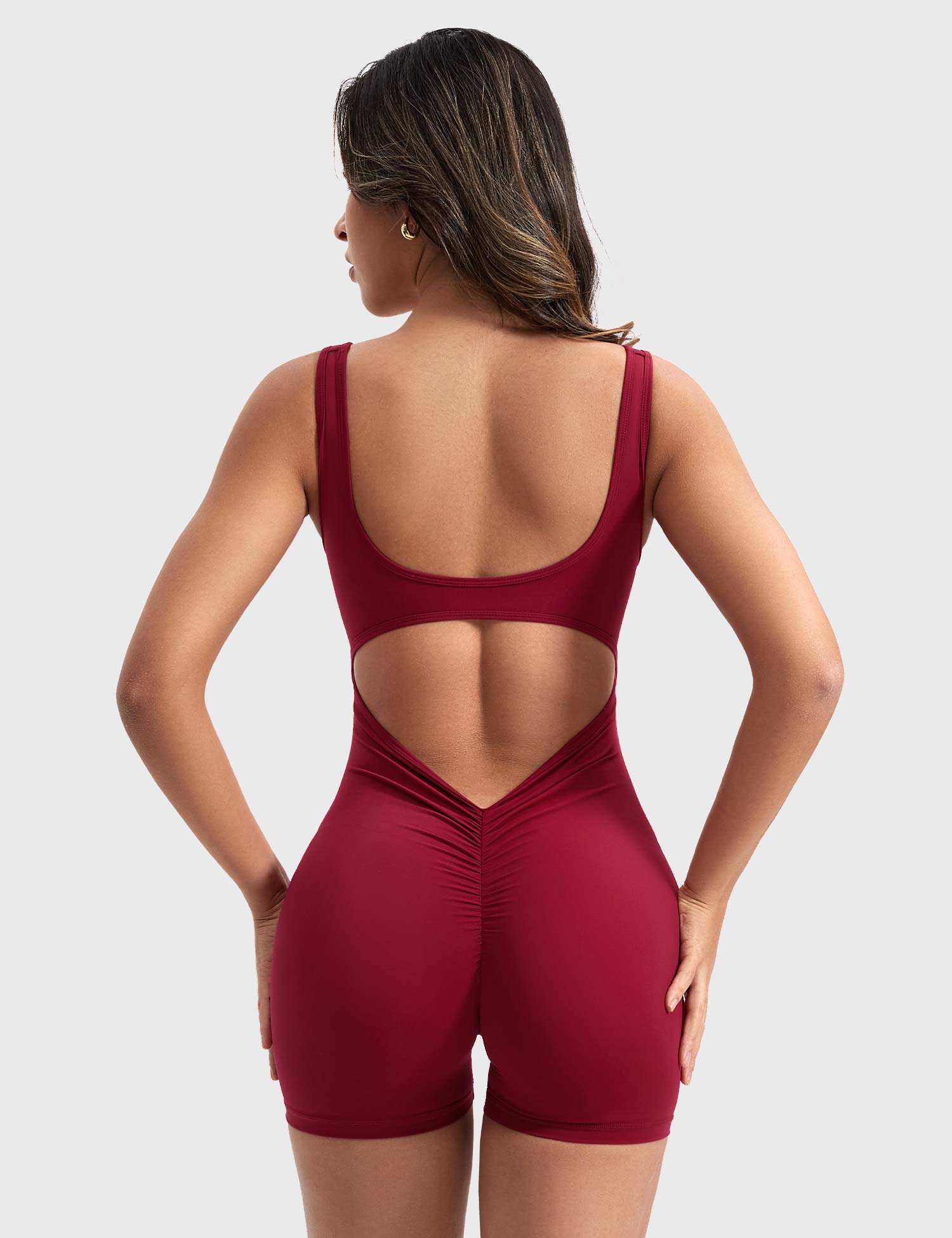 YGLEO Lizvette V-Back Romper