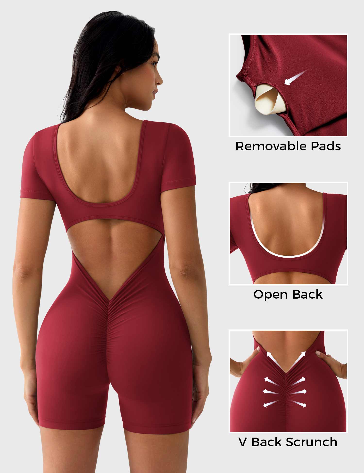 YGLEO Lizvette Short Sleeves Romper