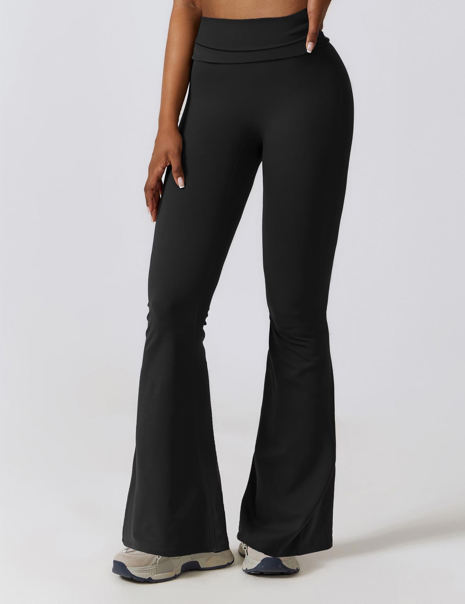 YGLEO Halter Flared Jumpsuit