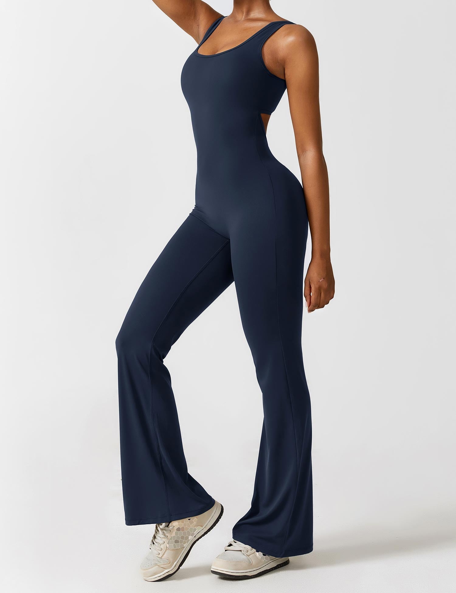 YGLEO Lizvette V-Back Jumpsuit