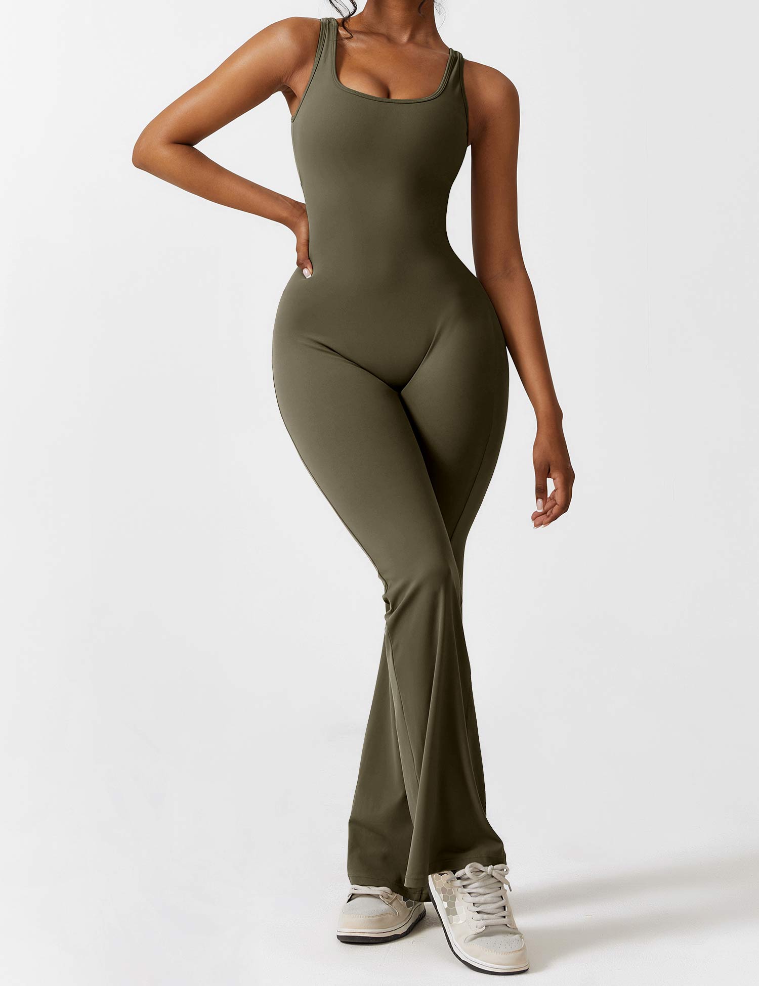 YGLEO Lizvette V-Back Jumpsuit