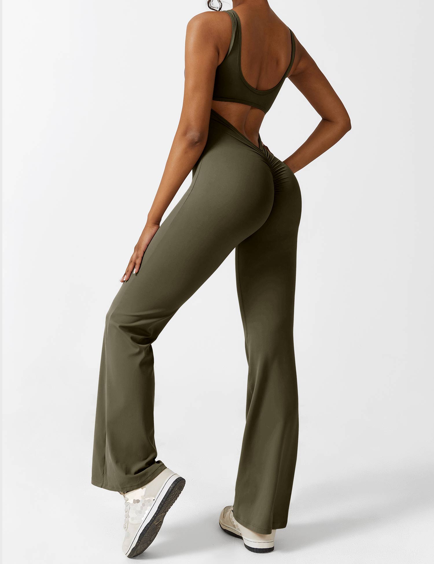 YGLEO Lizvette V-Back Jumpsuit