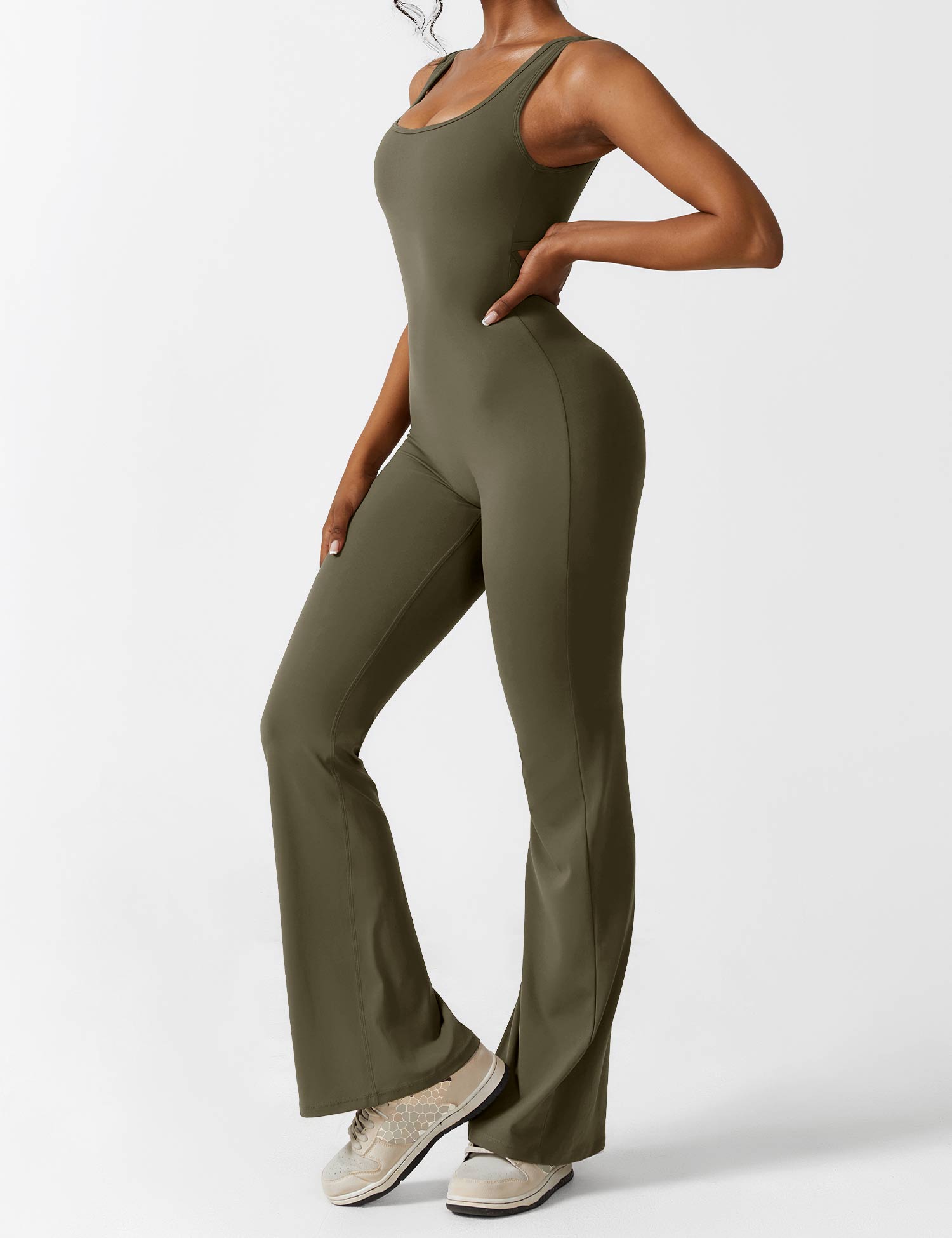 YGLEO Lizvette V-Back Jumpsuit