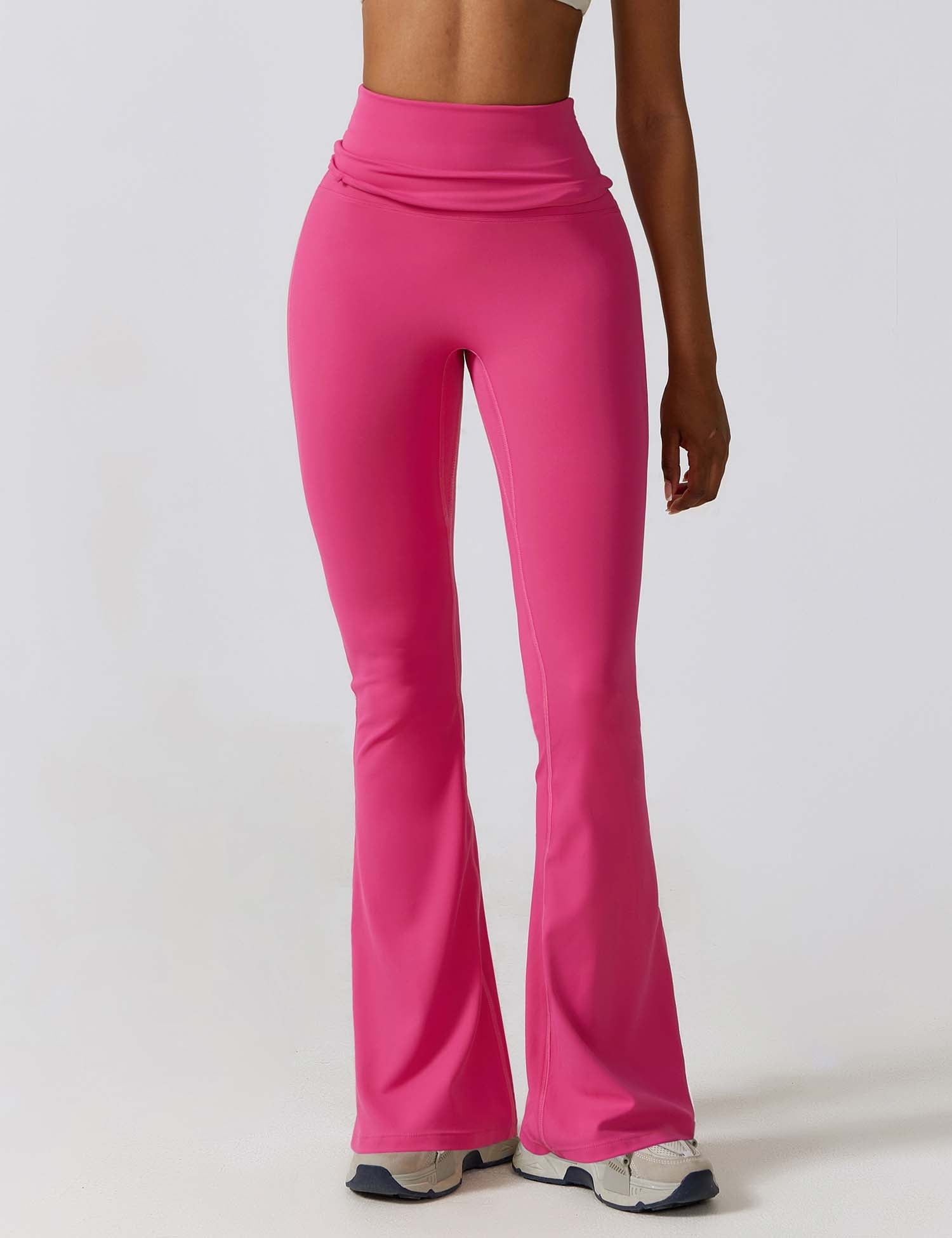 YGLEO Halter Flared Jumpsuit