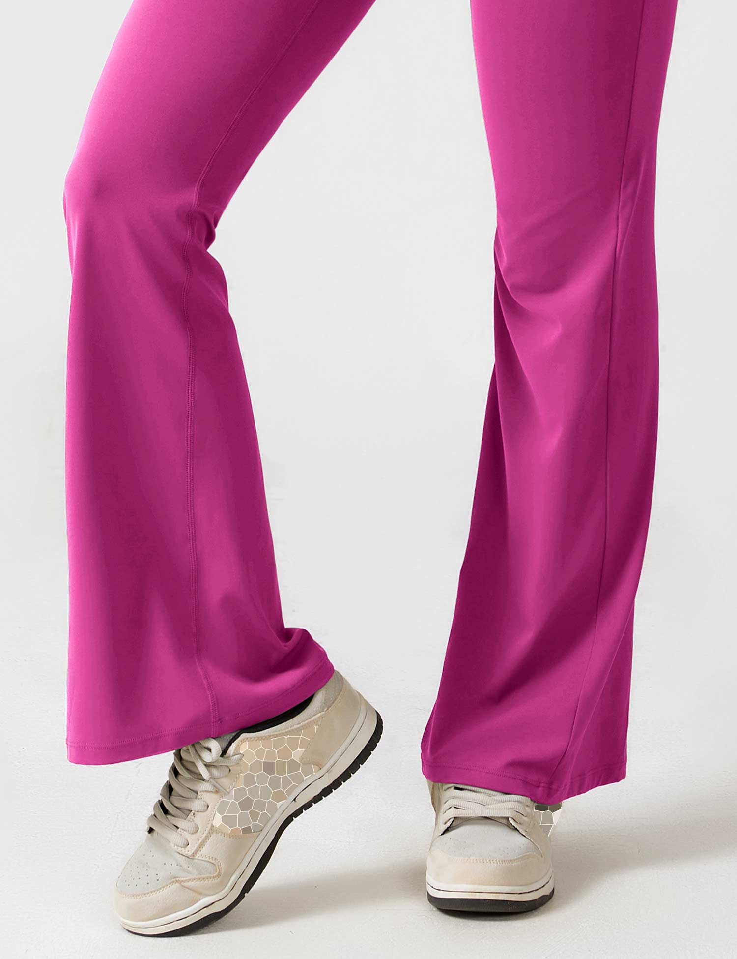 YGLEO V-Back Flared Jumpsuit