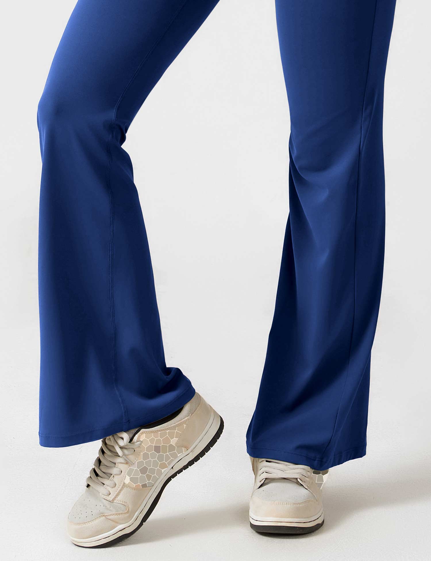 YGLEO V-Back Flared Jumpsuit
