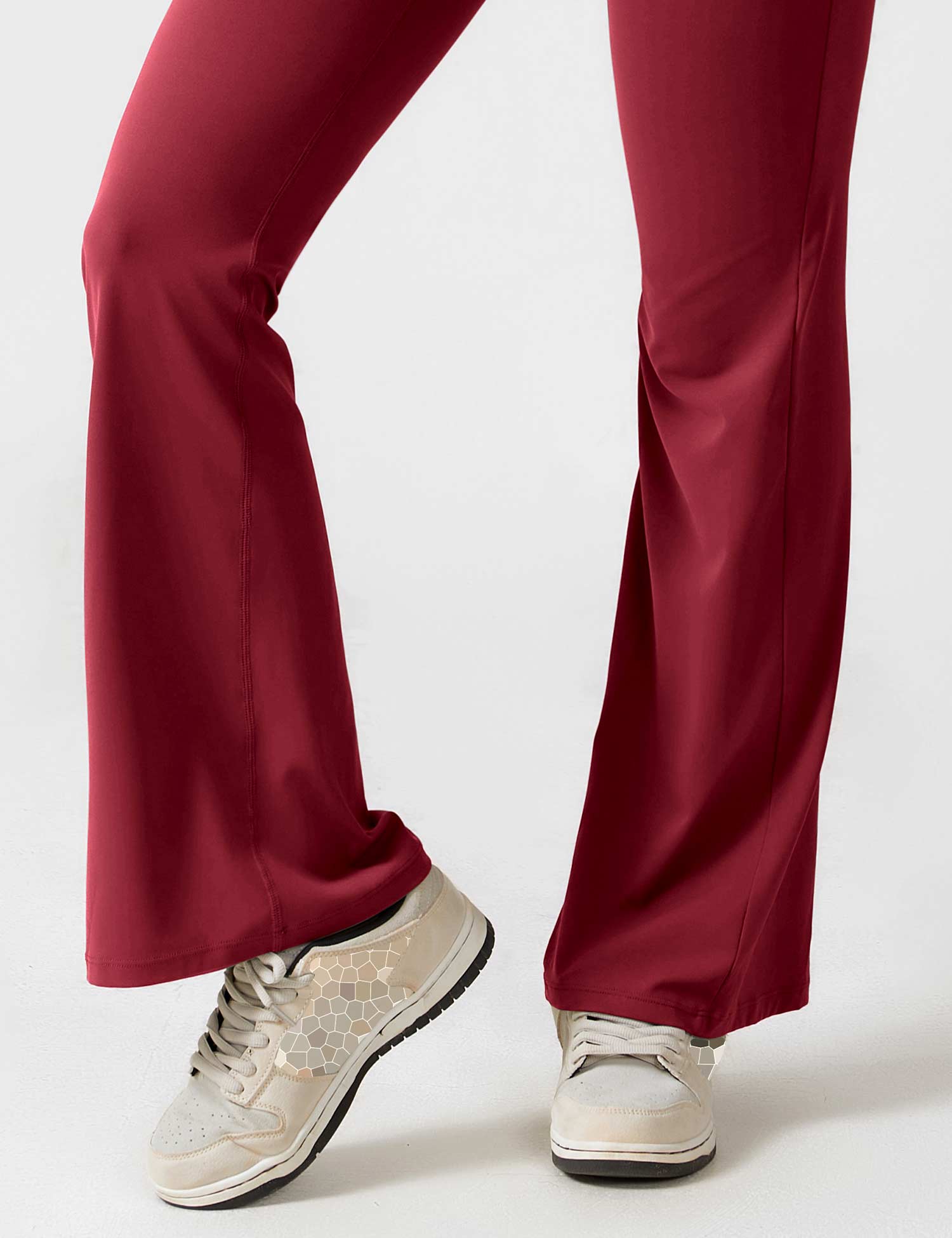 YGLEO V-Back Flared Jumpsuit