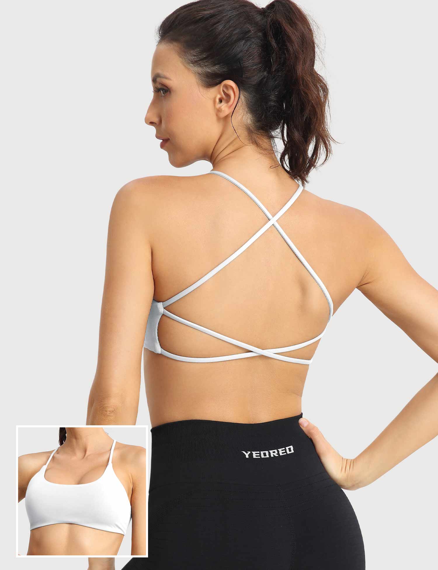 YGLEO Pearl Sports Bra