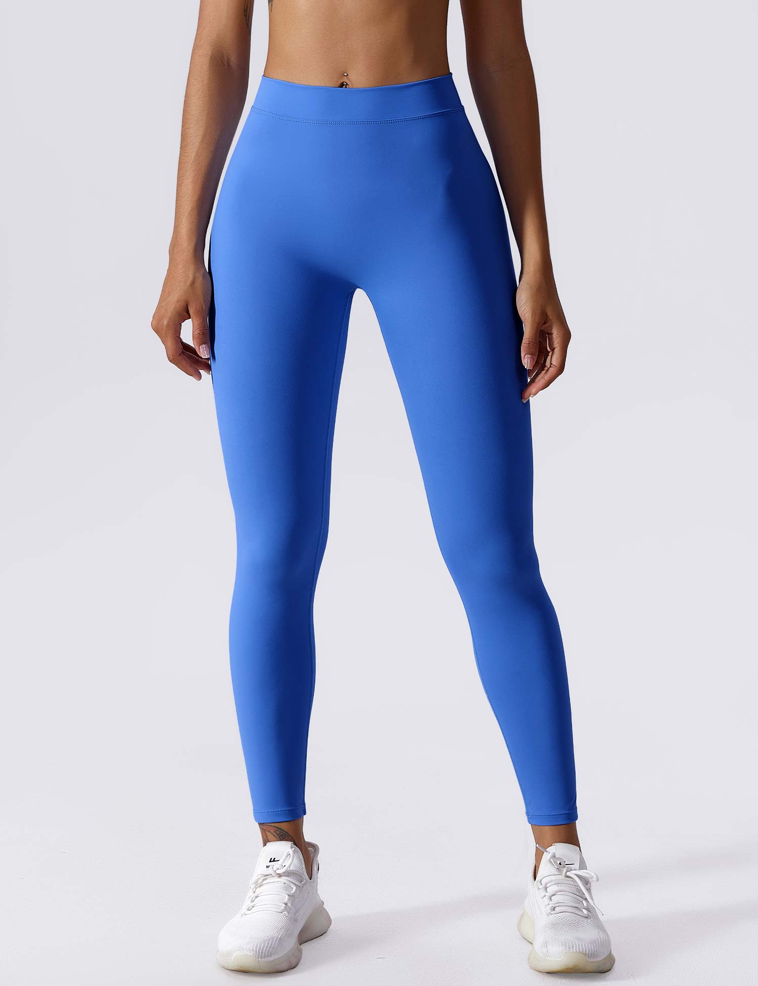 YGLEO V-back Ruched Leggings