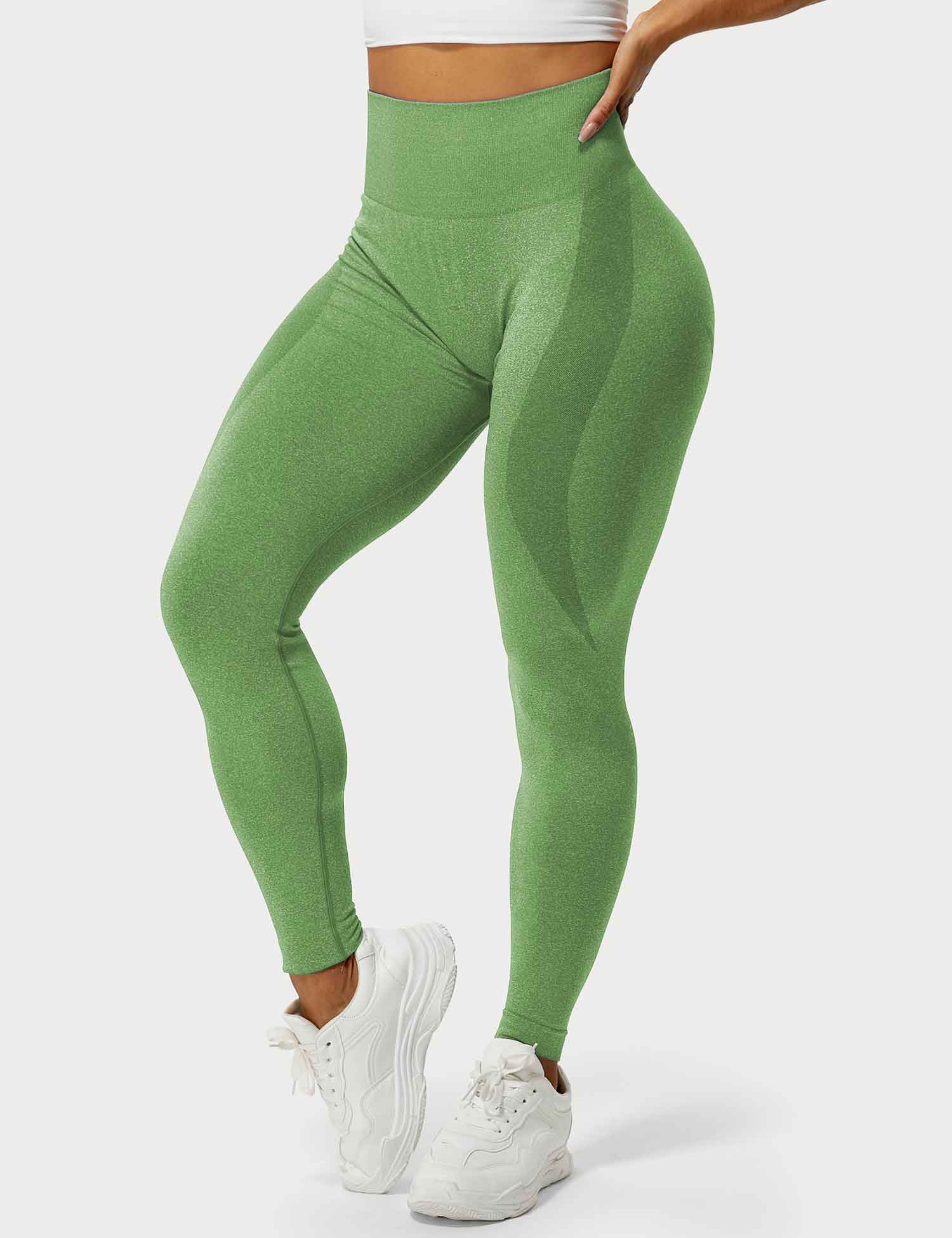 YGLEO Smile Contour Leggings