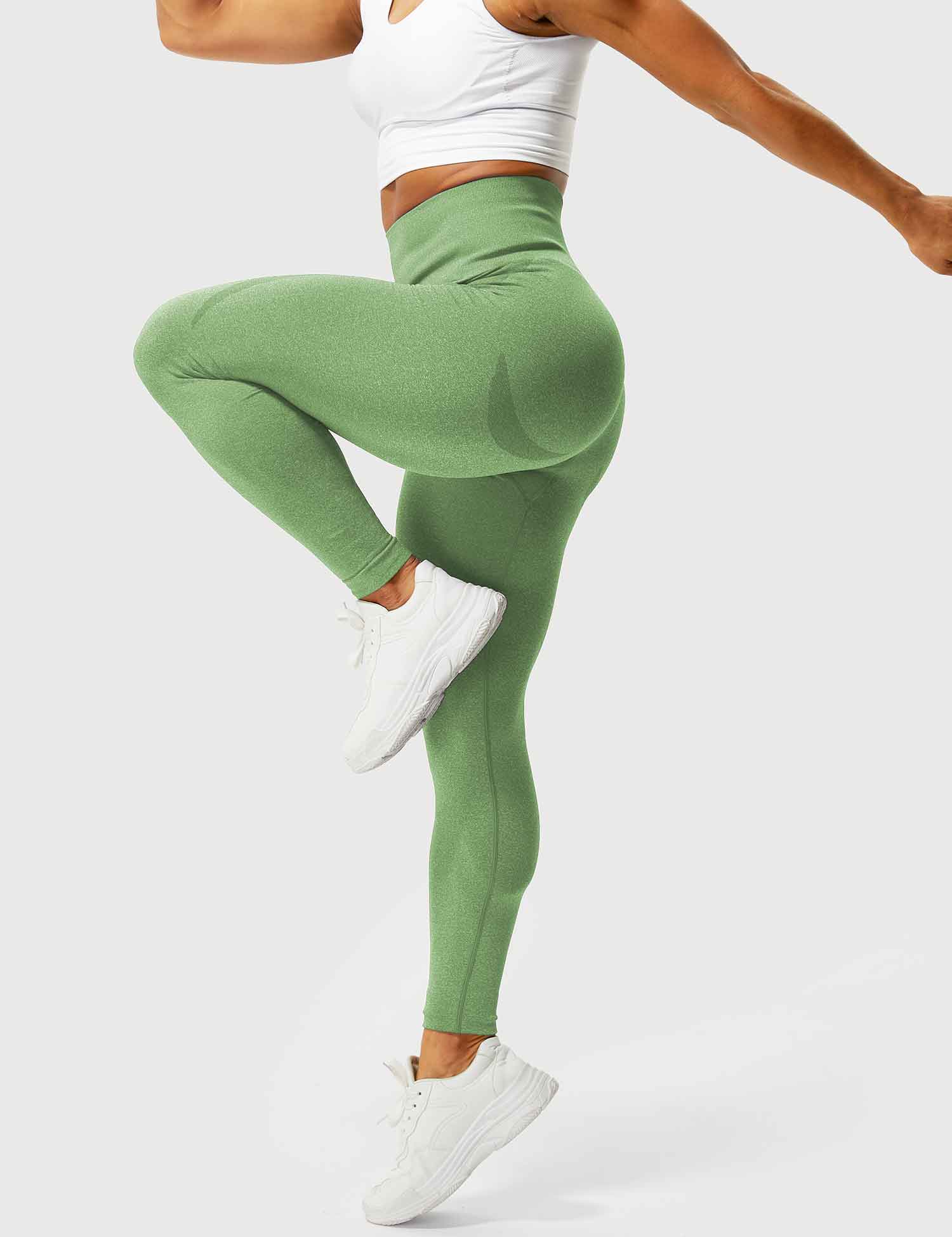 YGLEO Smile Contour Leggings
