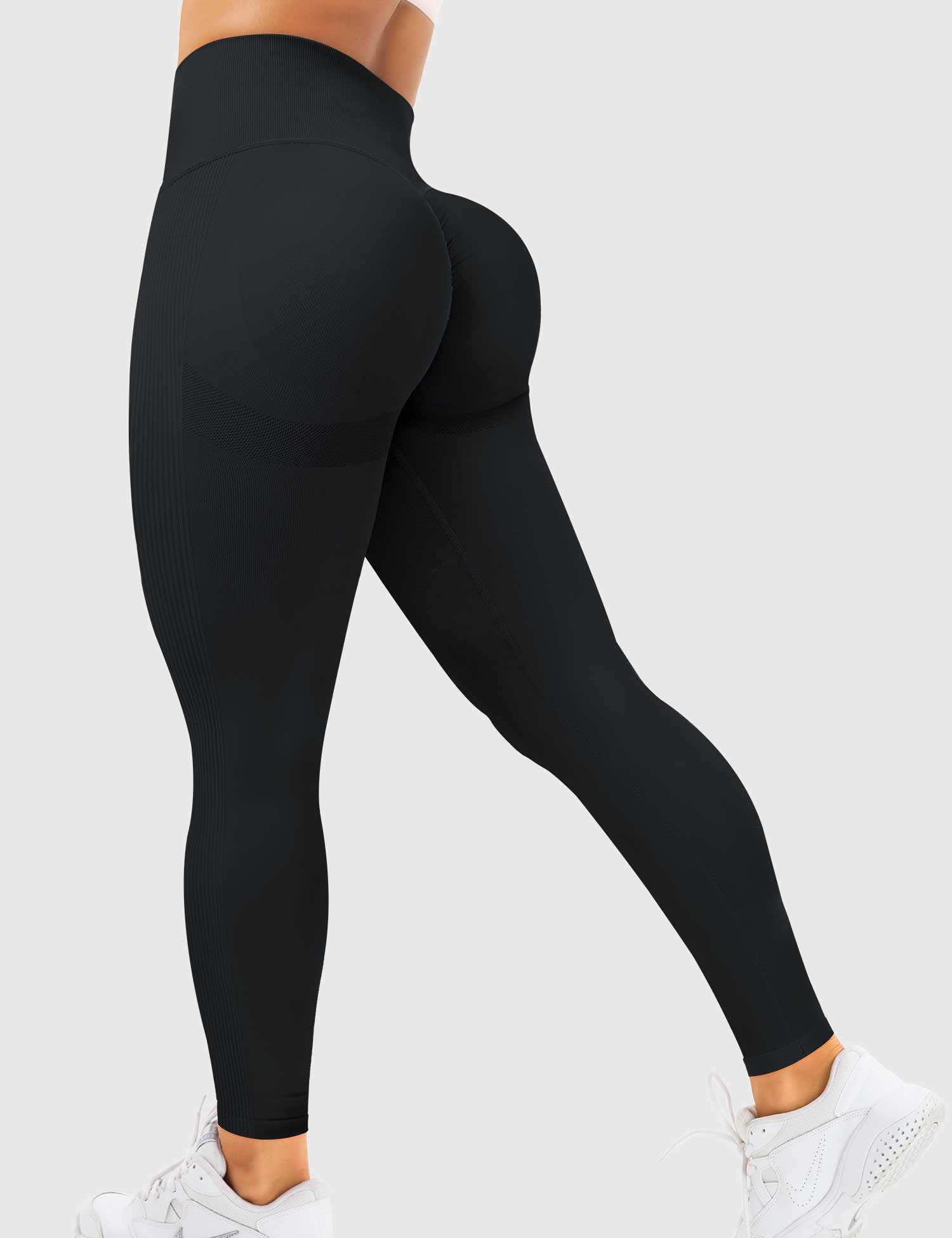 YGLEO Solid Professional Leggings
