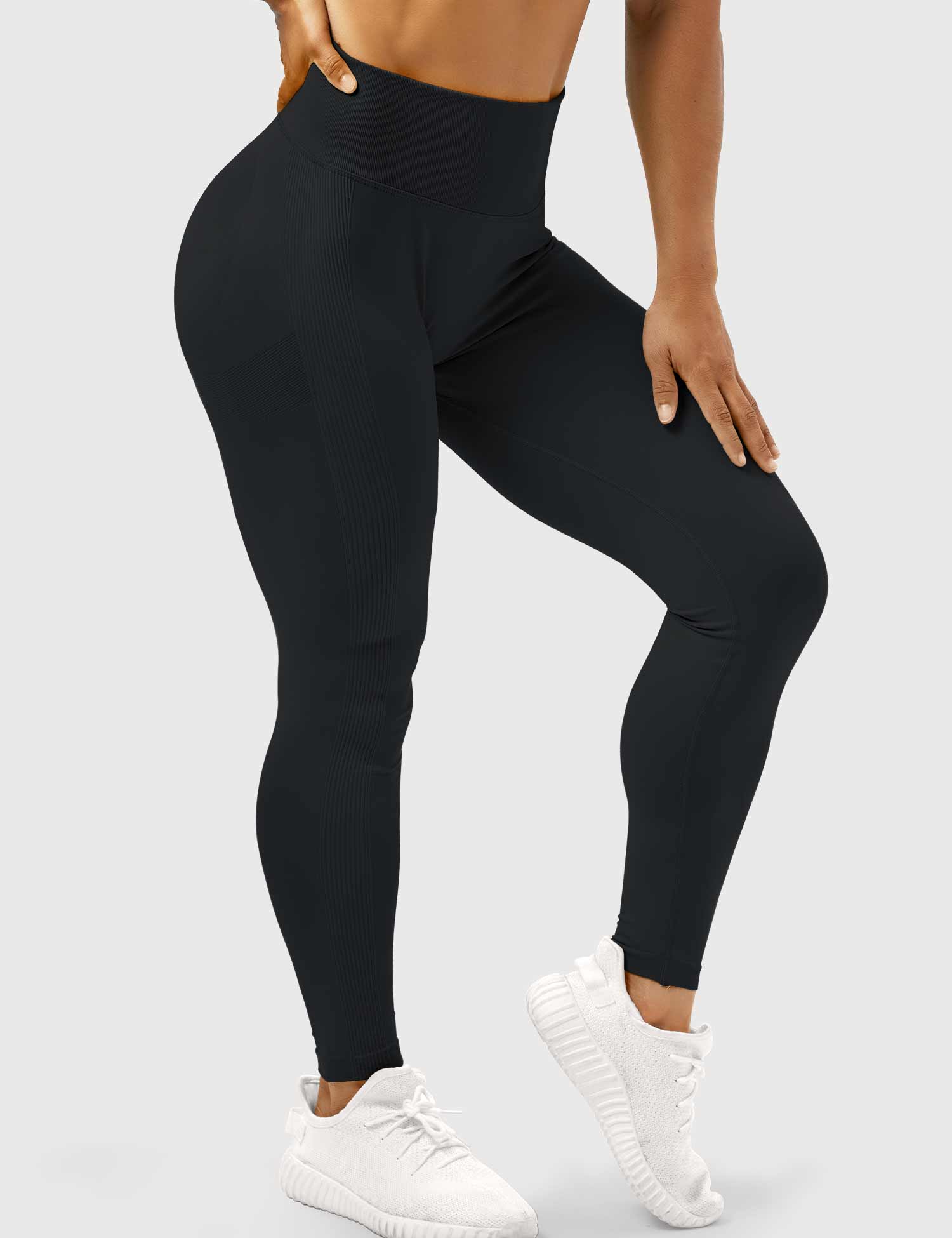 YGLEO Solid Professional Leggings