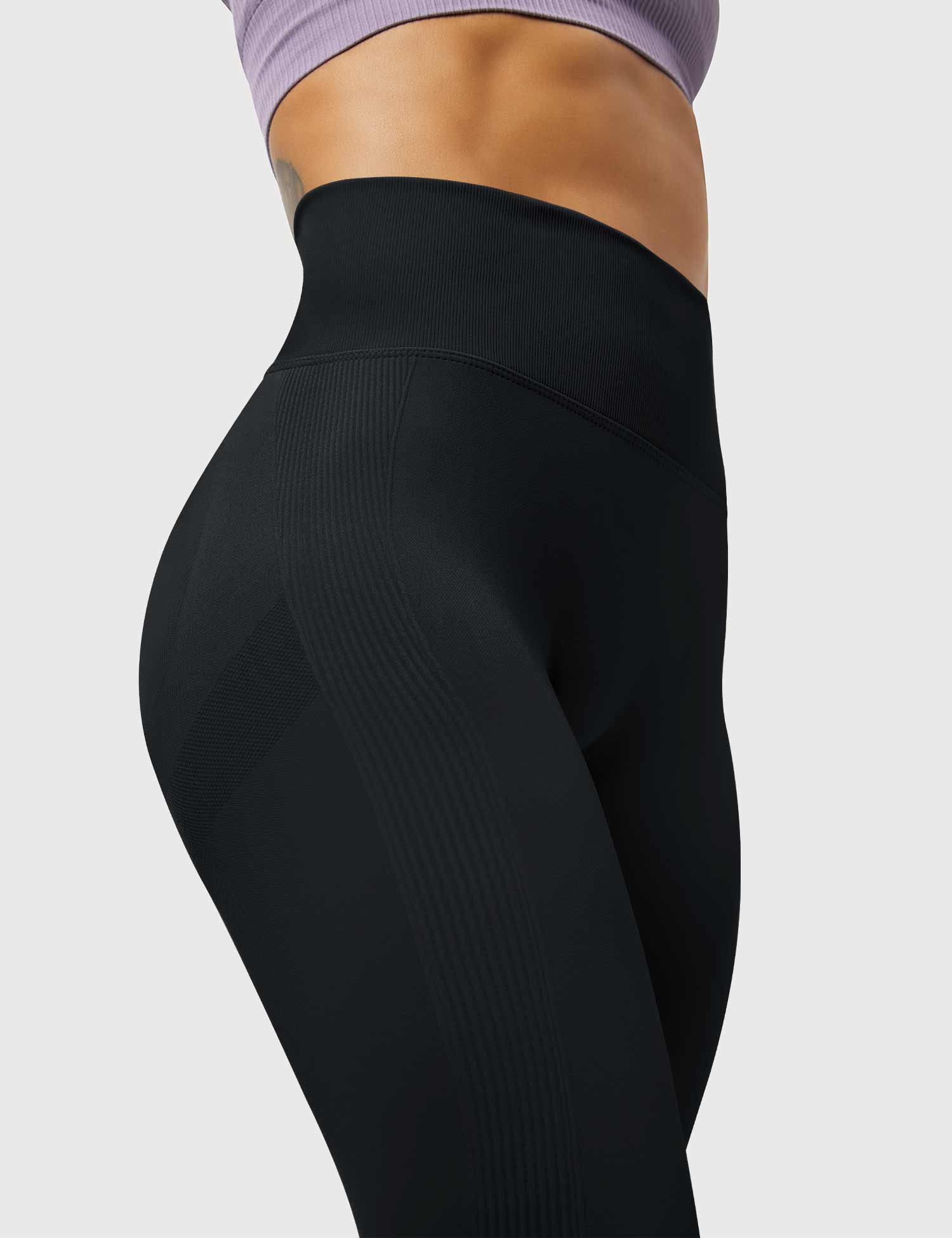 YGLEO Solid Professional Leggings