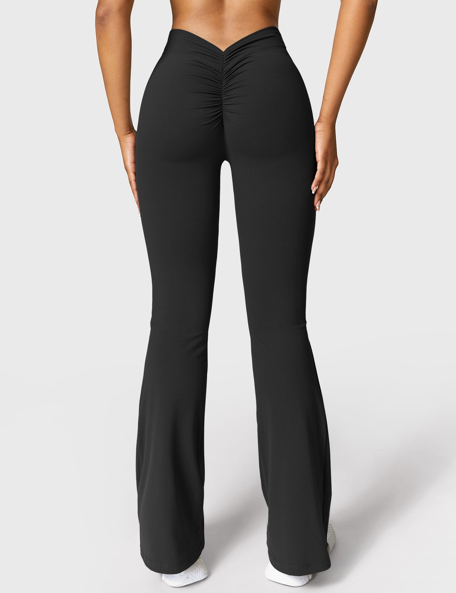 YGLEO Daze V-back Flare Leggings